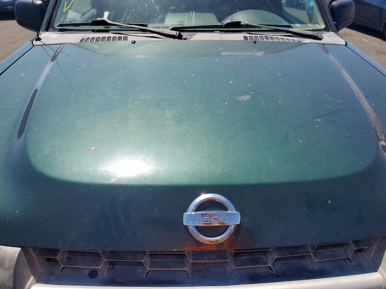 2002 Nissan Xterra Xe-v6 Green vin: 5N1ED28YX2C558810