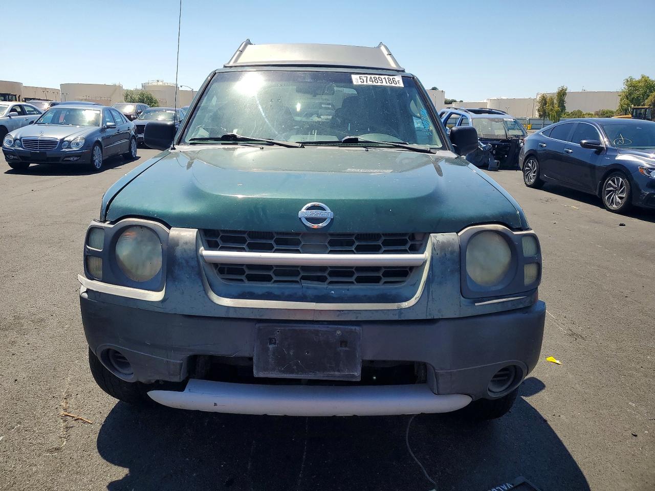 2002 Nissan Xterra Xe-v6 Green vin: 5N1ED28YX2C558810