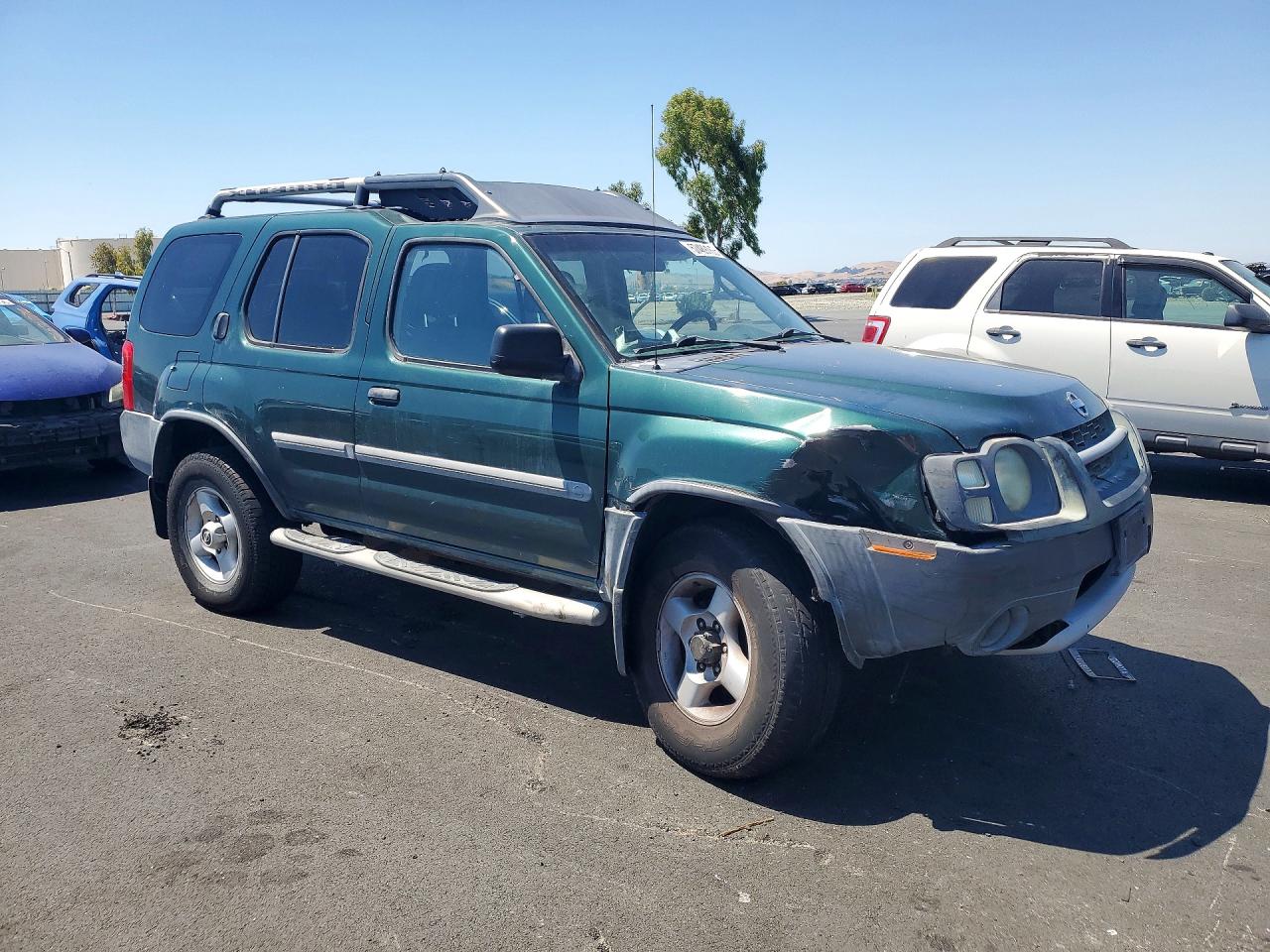2002 Nissan Xterra Xe-v6 Green vin: 5N1ED28YX2C558810
