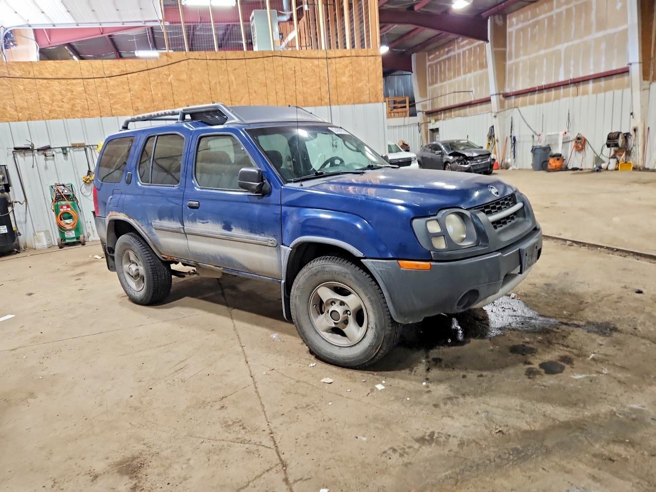 2002 Nissan Xterra Xe-v6 Blue vin: 5N1ED28YX2C595209