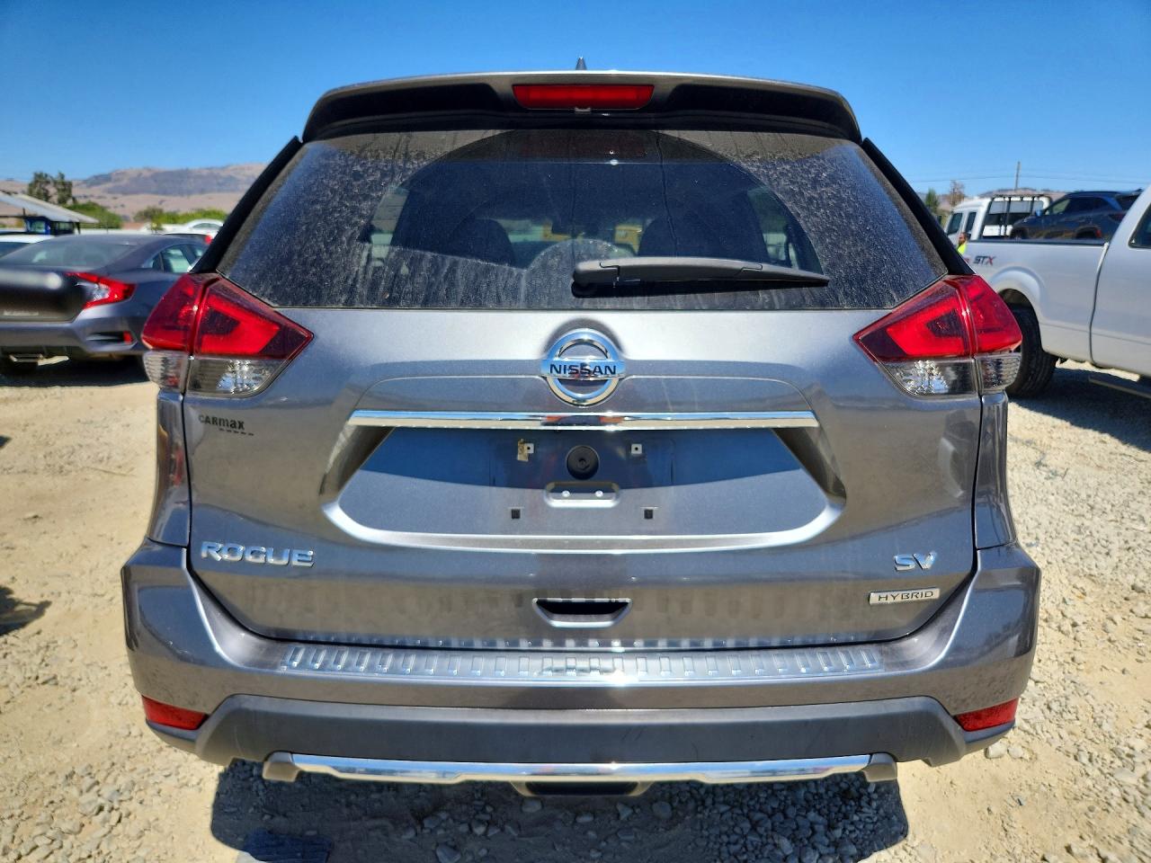 2018 Nissan Rogue Hybrid Sv Угольный vin: 5N1ET2MT0JC828803