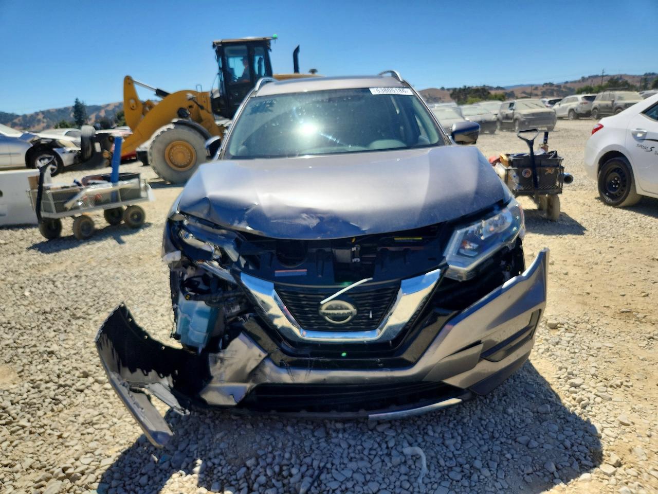 2018 Nissan Rogue Hybrid Sv Угольный vin: 5N1ET2MT0JC828803
