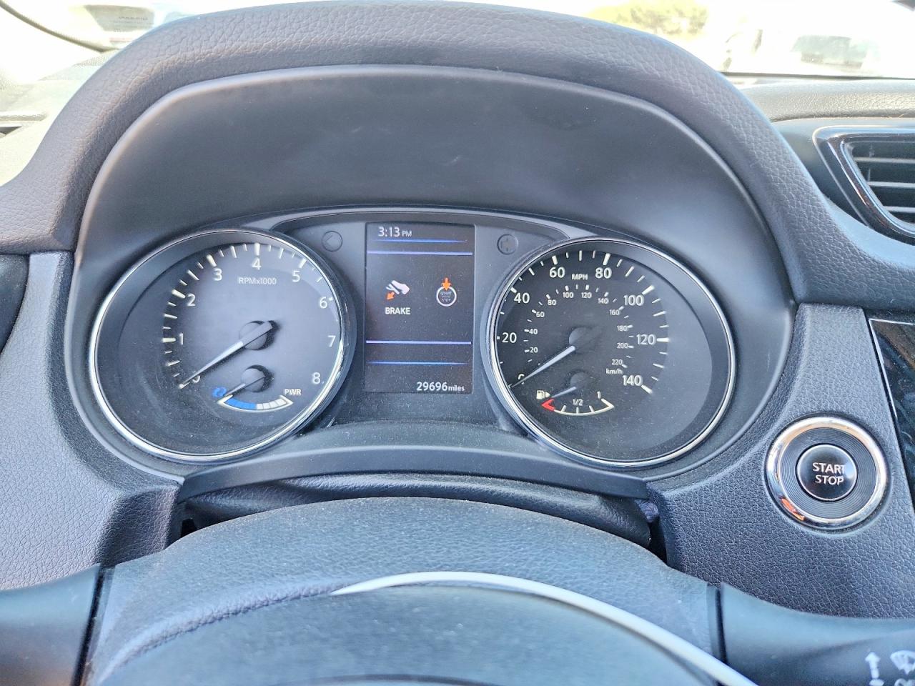 2018 Nissan Rogue Hybrid Sv Угольный vin: 5N1ET2MT0JC828803