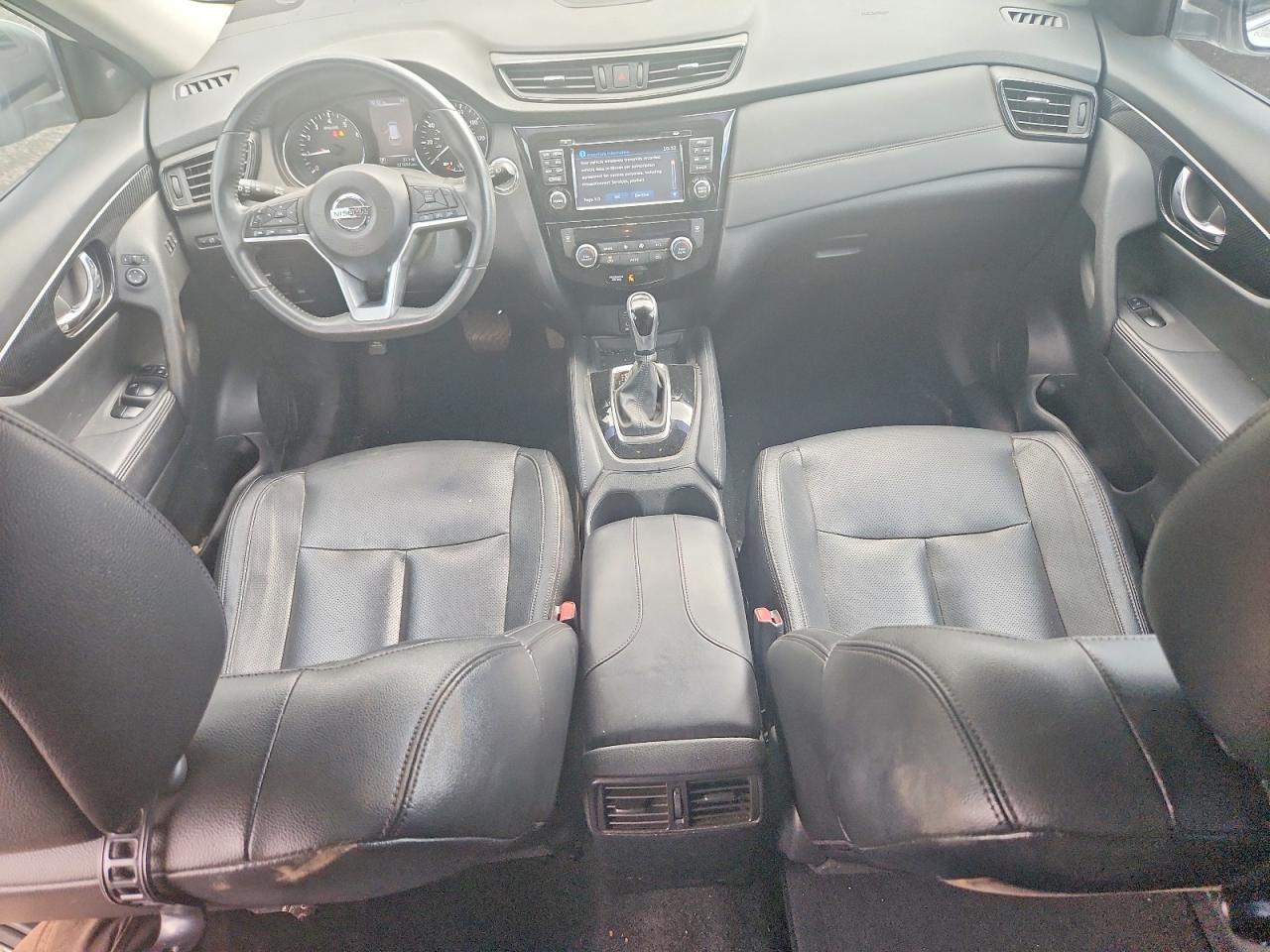 2017 Nissan Rogue Hybrid Sl White vin: 5N1ET2MT3HC768851
