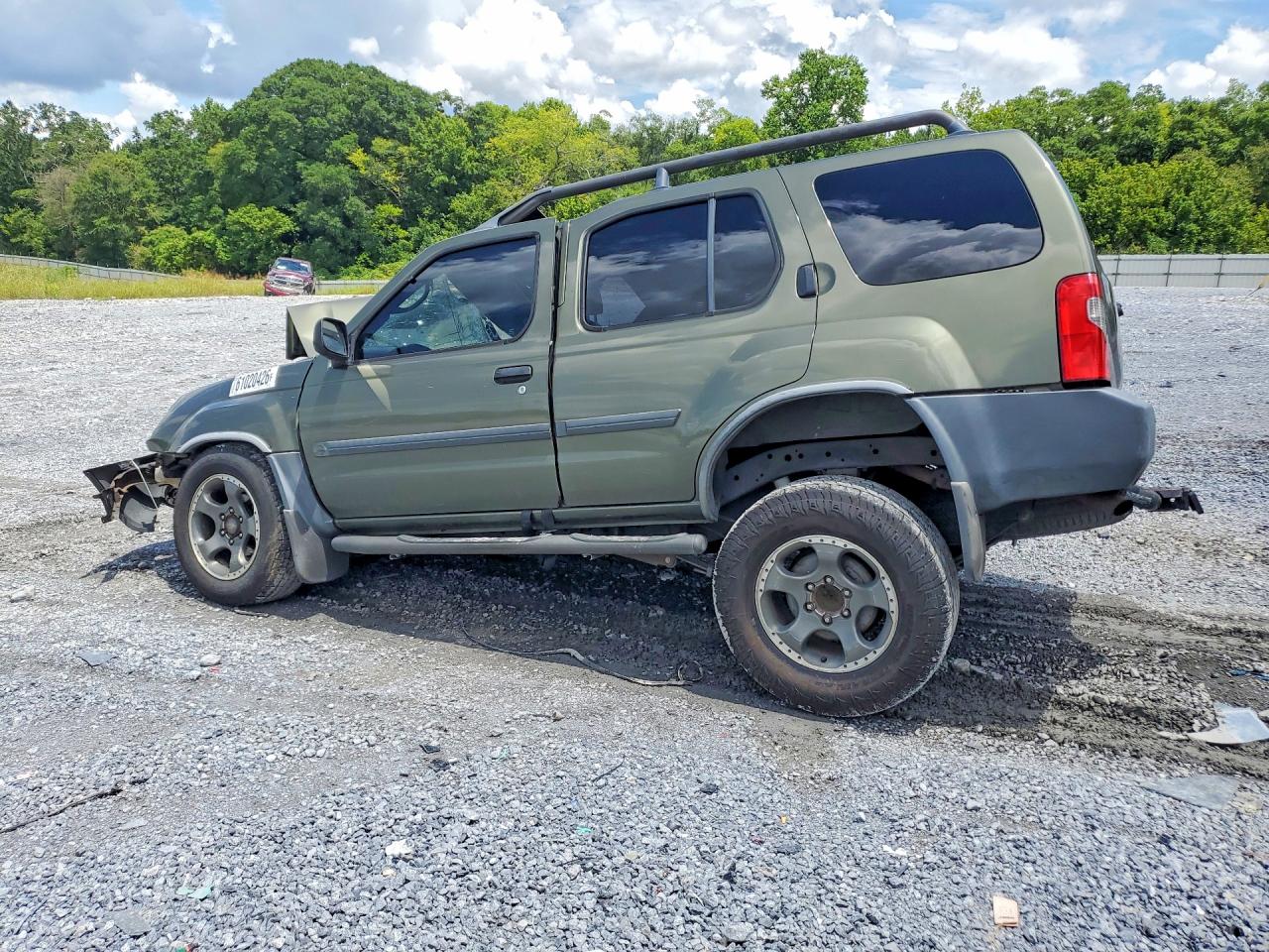 2003 Nissan Xterra Se S Green vin: 5N1MD28T03C651174