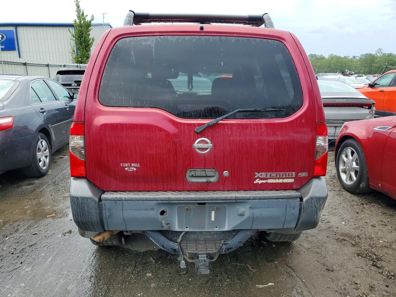 2002 Nissan Xterra Xe S Burgundy vin: 5N1MD28T82C600505