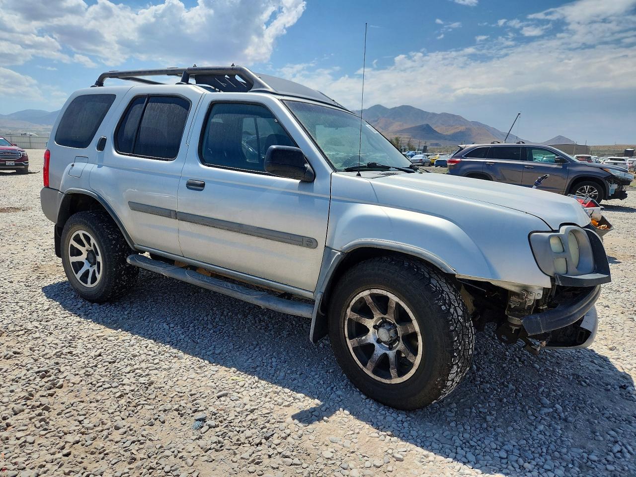 2004 Nissan Xterra Se S Silver vin: 5N1MD28Y04C651527