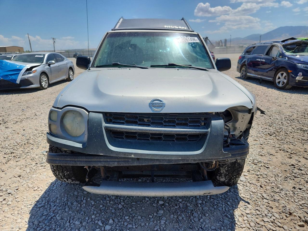 2004 Nissan Xterra Se S Silver vin: 5N1MD28Y04C651527