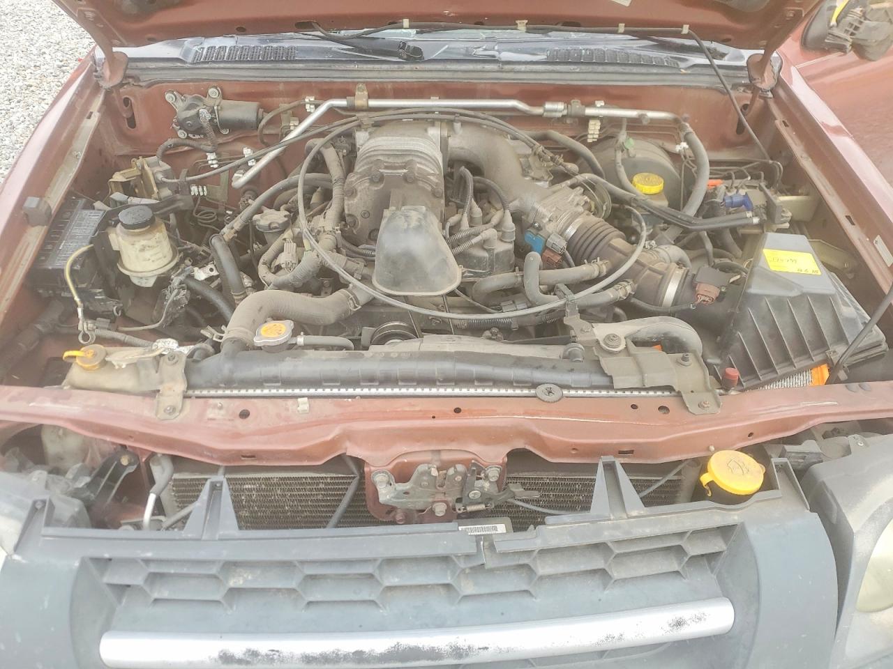 2002 Nissan Xterra Brown vin: 5N1MD28Y22C521794