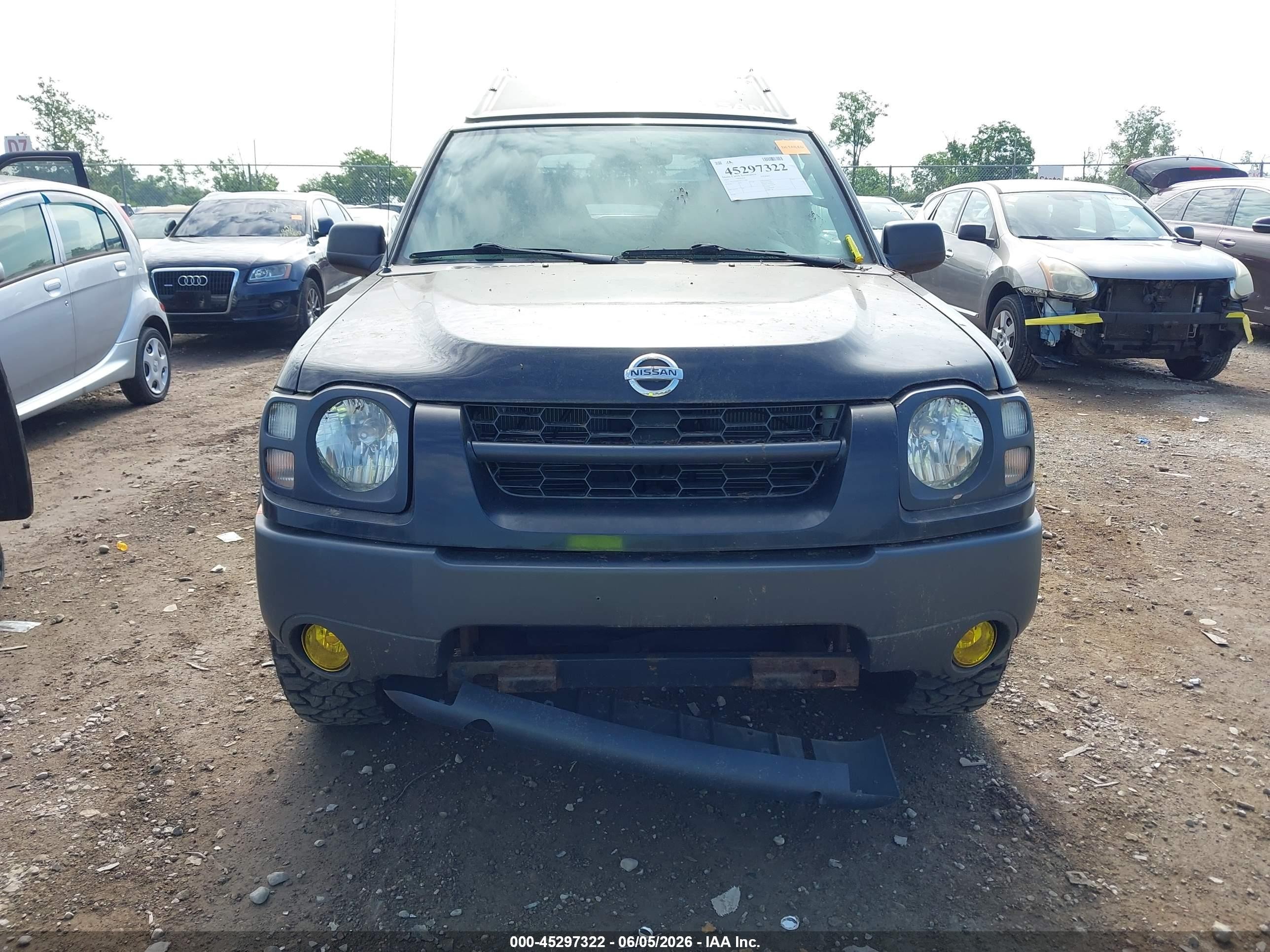 2002 Nissan Xterra Se S/c Black vin: 5N1MD28Y62C535441