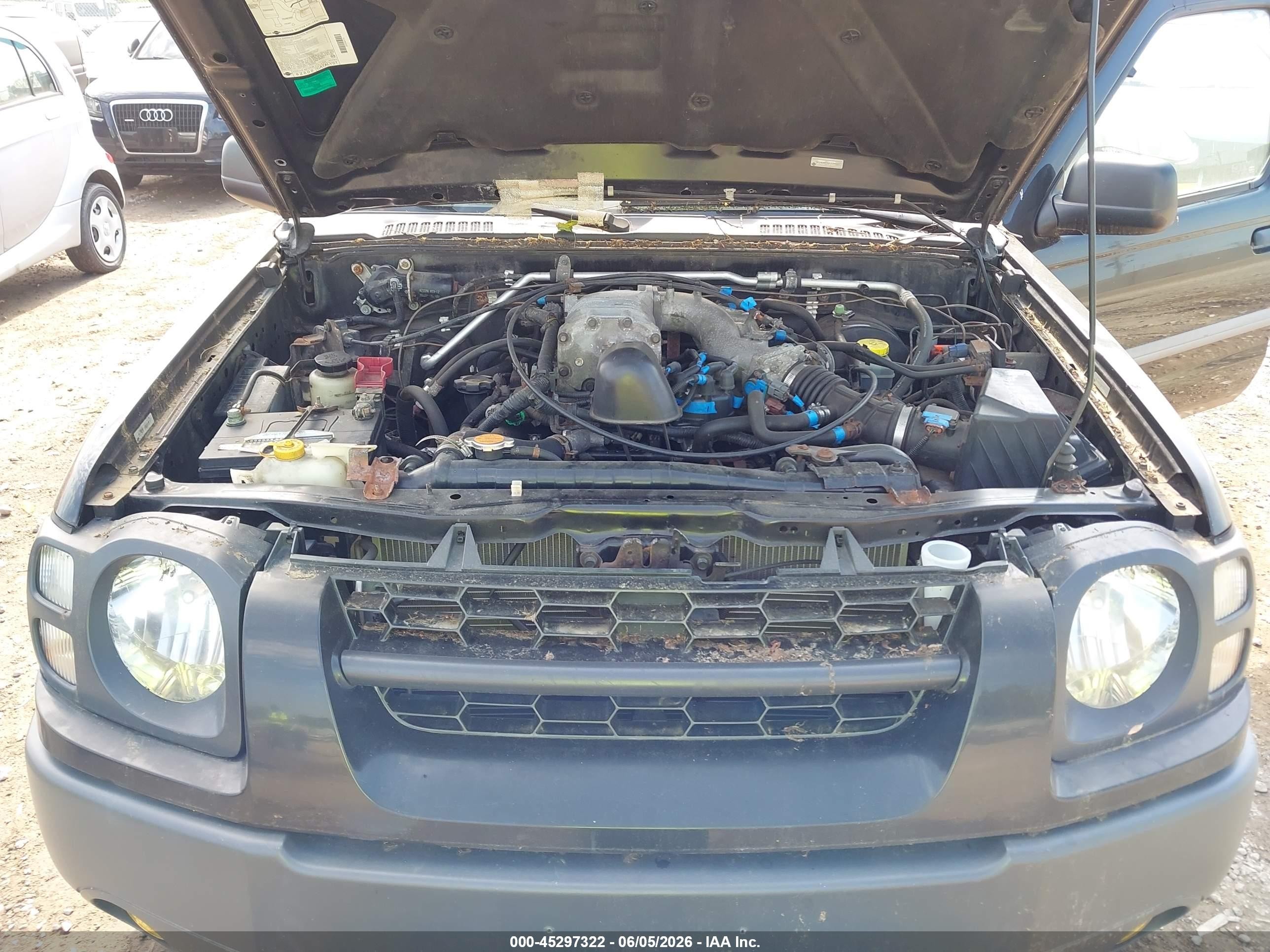 2002 Nissan Xterra Se S/c Black vin: 5N1MD28Y62C535441