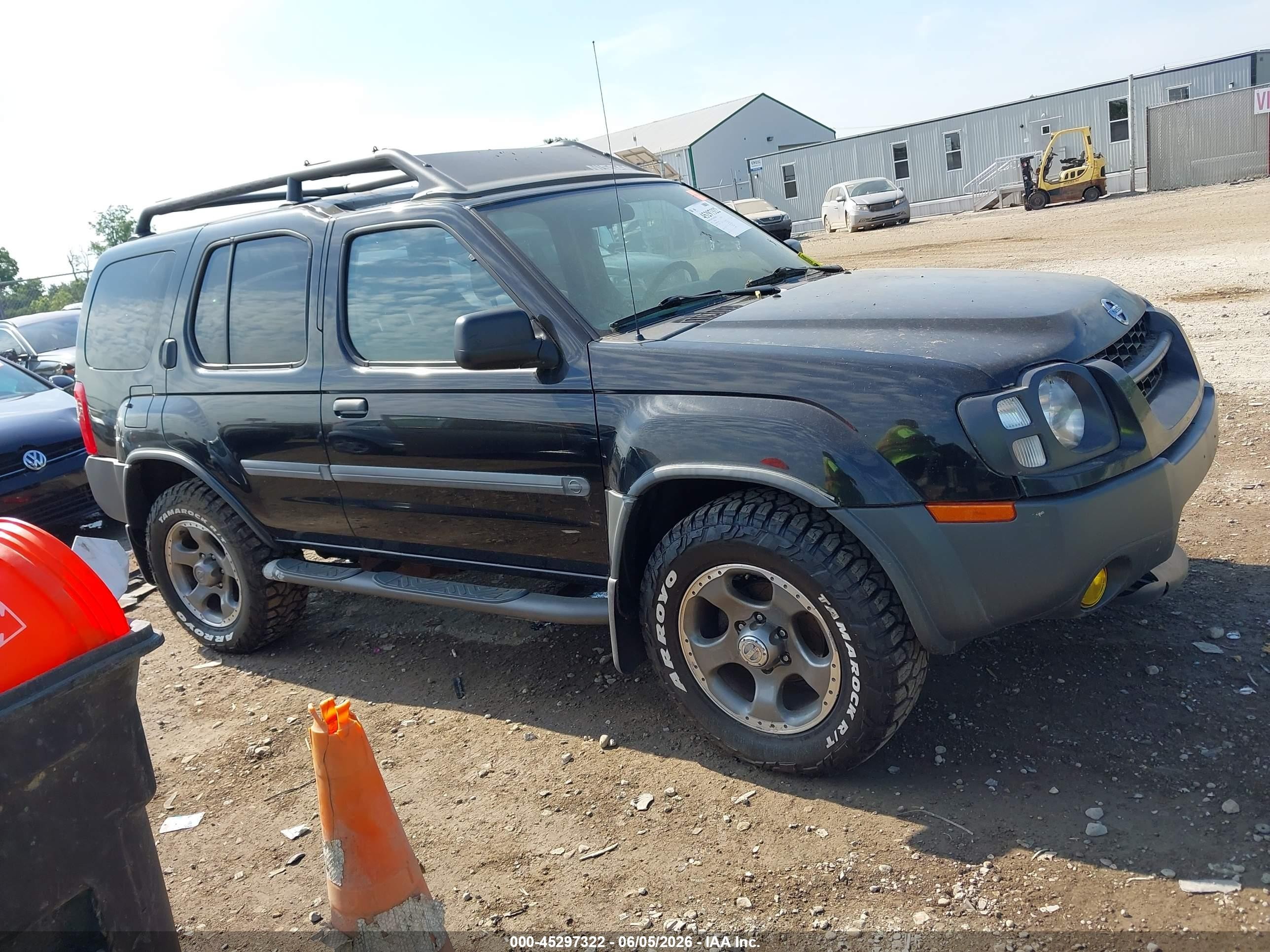2002 Nissan Xterra Se S/c Black vin: 5N1MD28Y62C535441