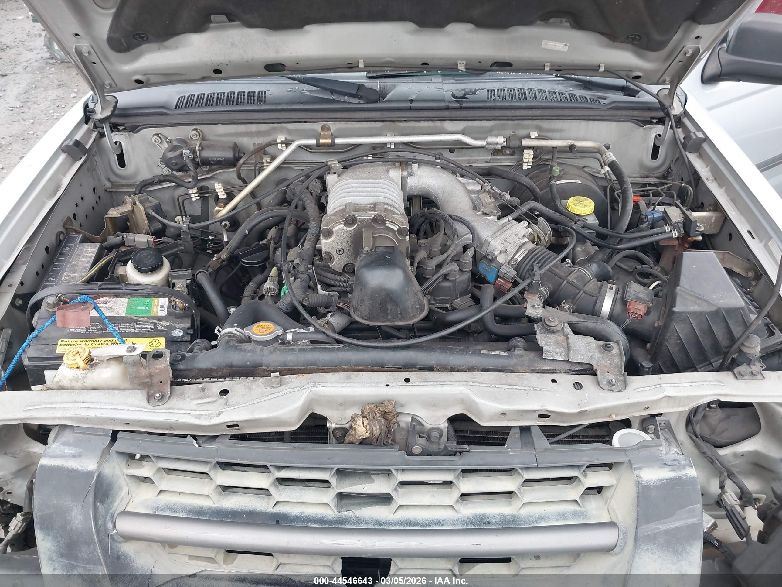 2002 Nissan Xterra Se S/c Silver vin: 5N1MD28Y72C583725