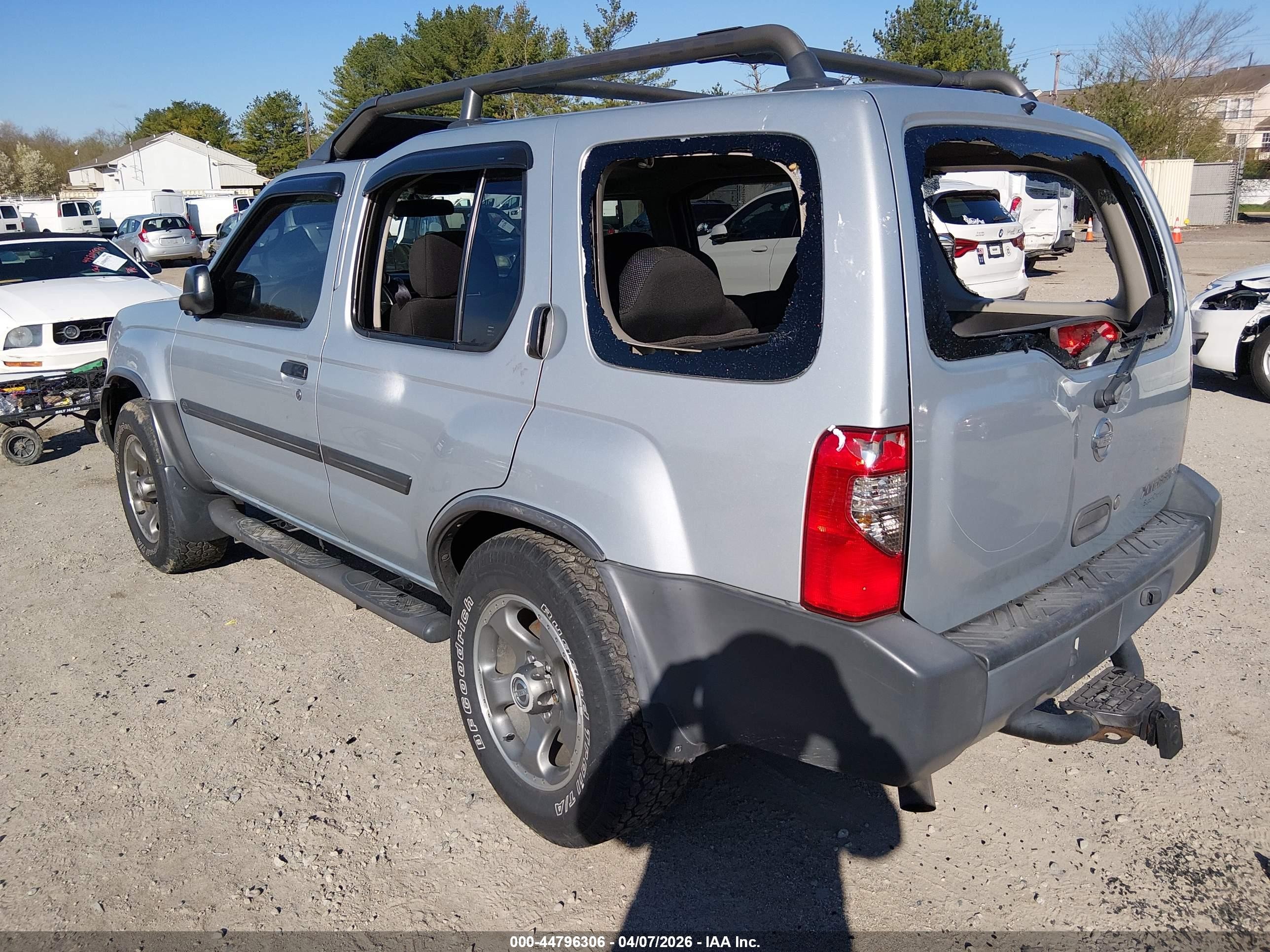 2003 Nissan Xterra Se S/c Silver vin: 5N1MD28Y93C631534