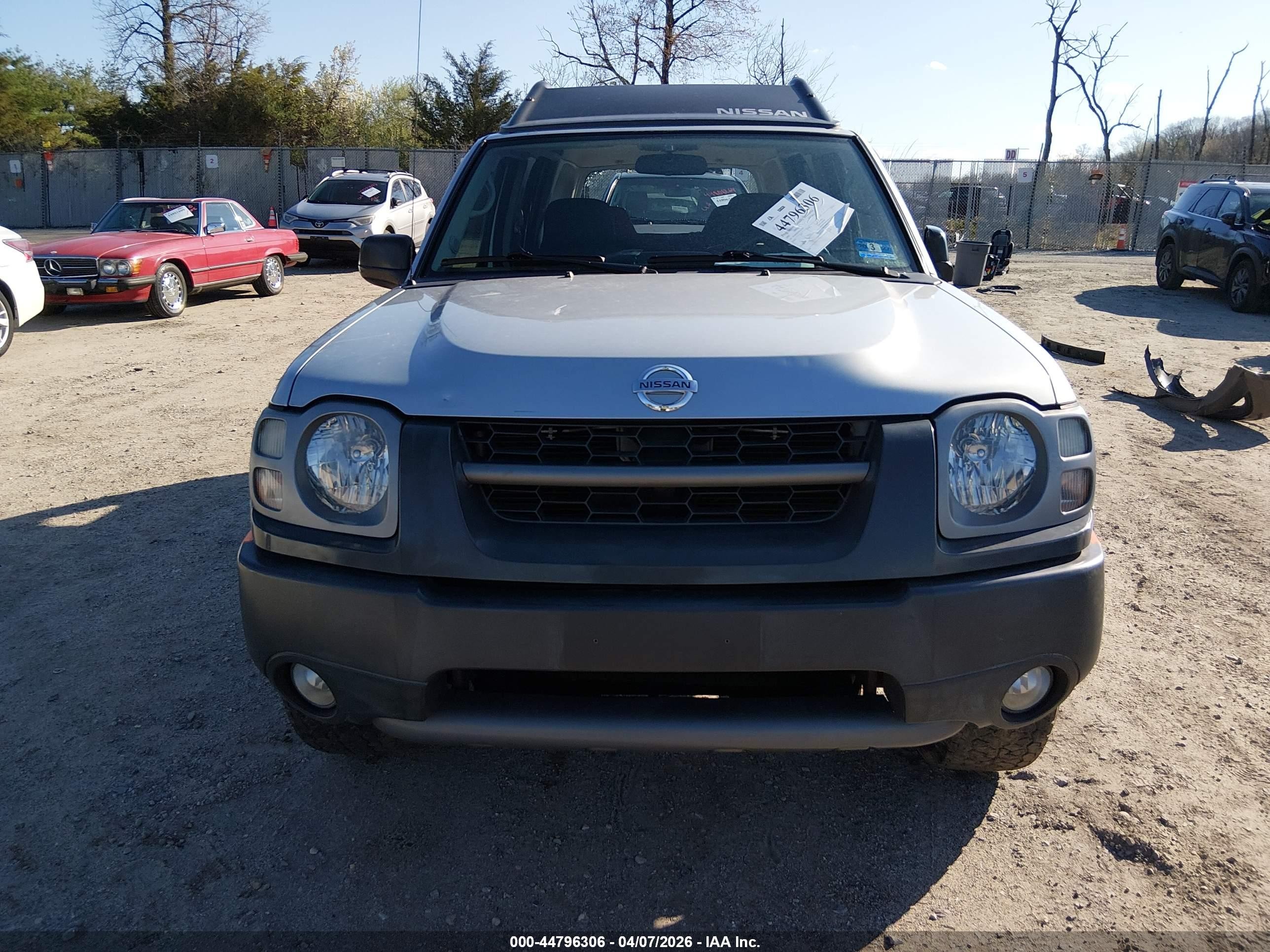 2003 Nissan Xterra Se S/c Silver vin: 5N1MD28Y93C631534