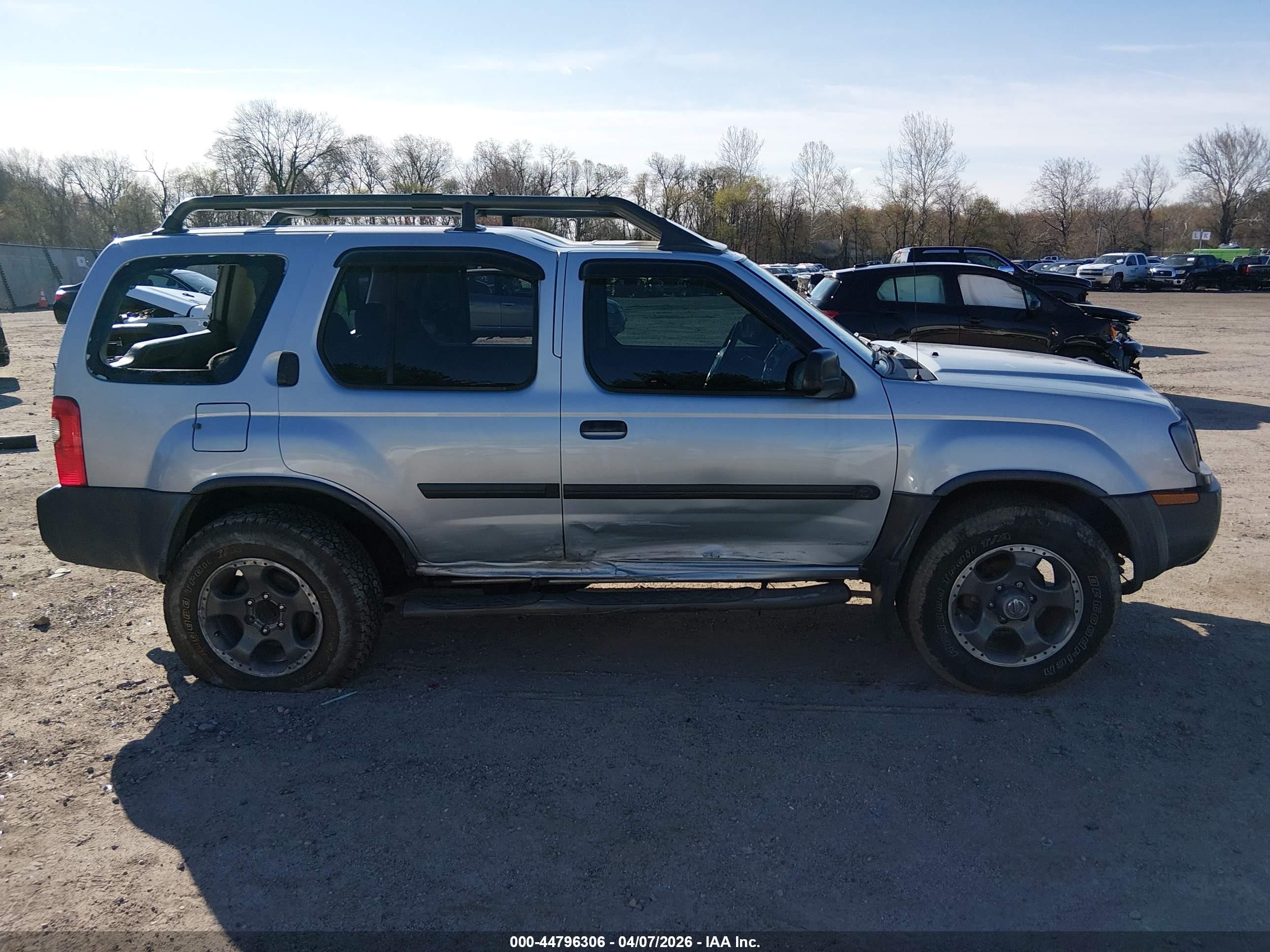 2003 Nissan Xterra Se S/c Silver vin: 5N1MD28Y93C631534