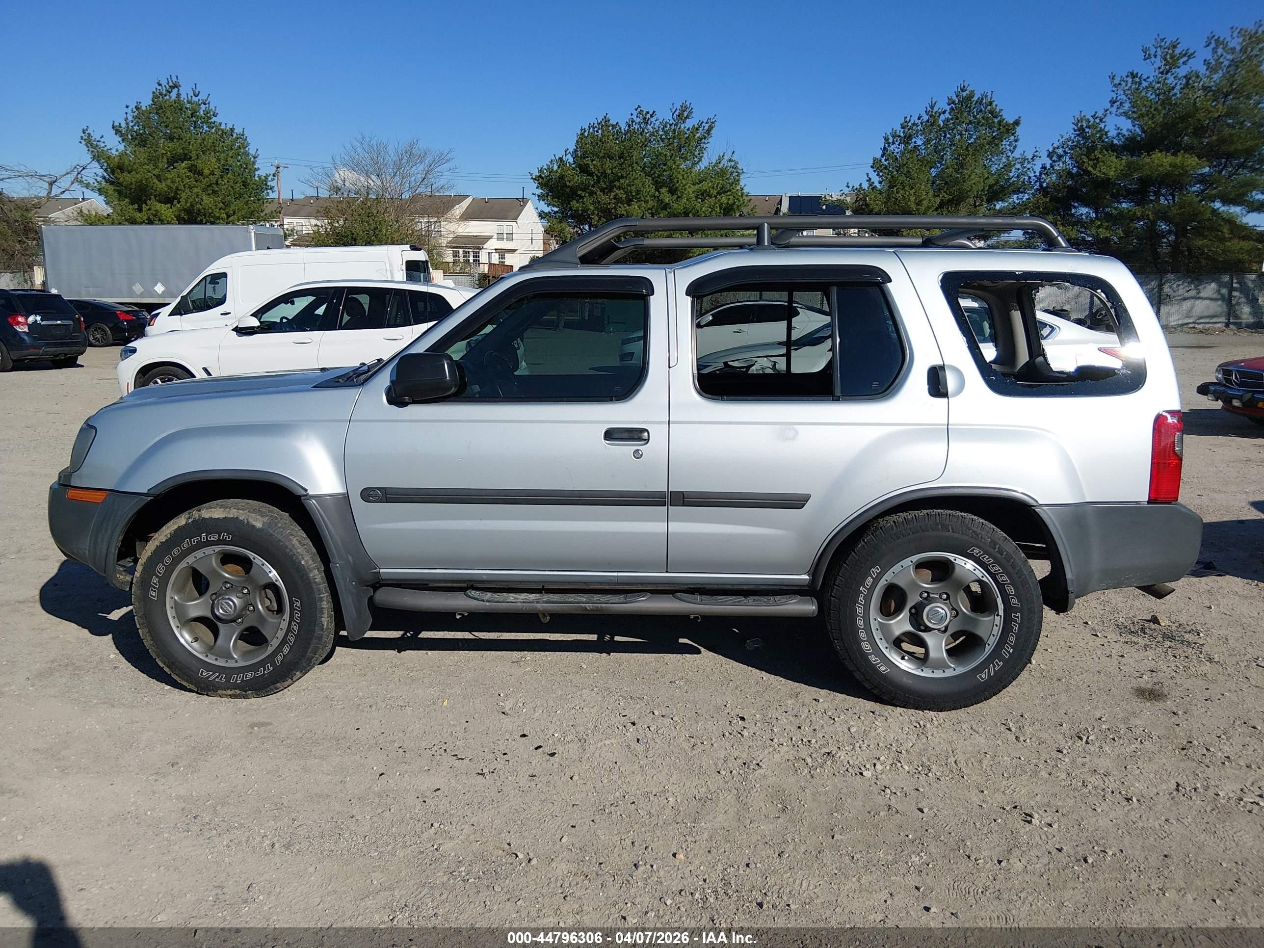 2003 Nissan Xterra Se S/c Silver vin: 5N1MD28Y93C631534