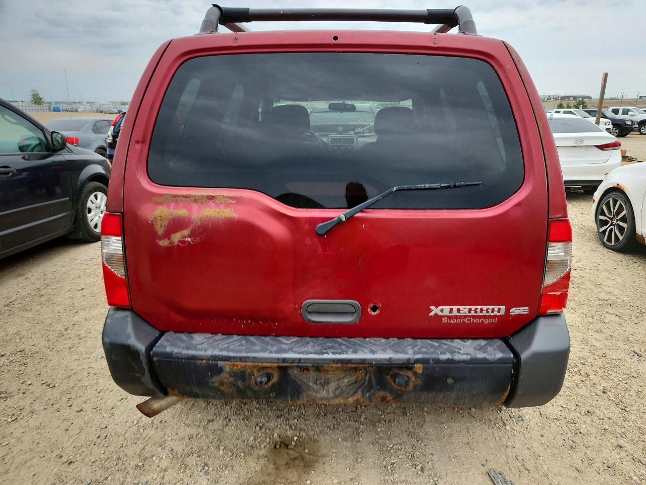 2003 Nissan Xterra Se S Red vin: 5N1MD28Y93C634210