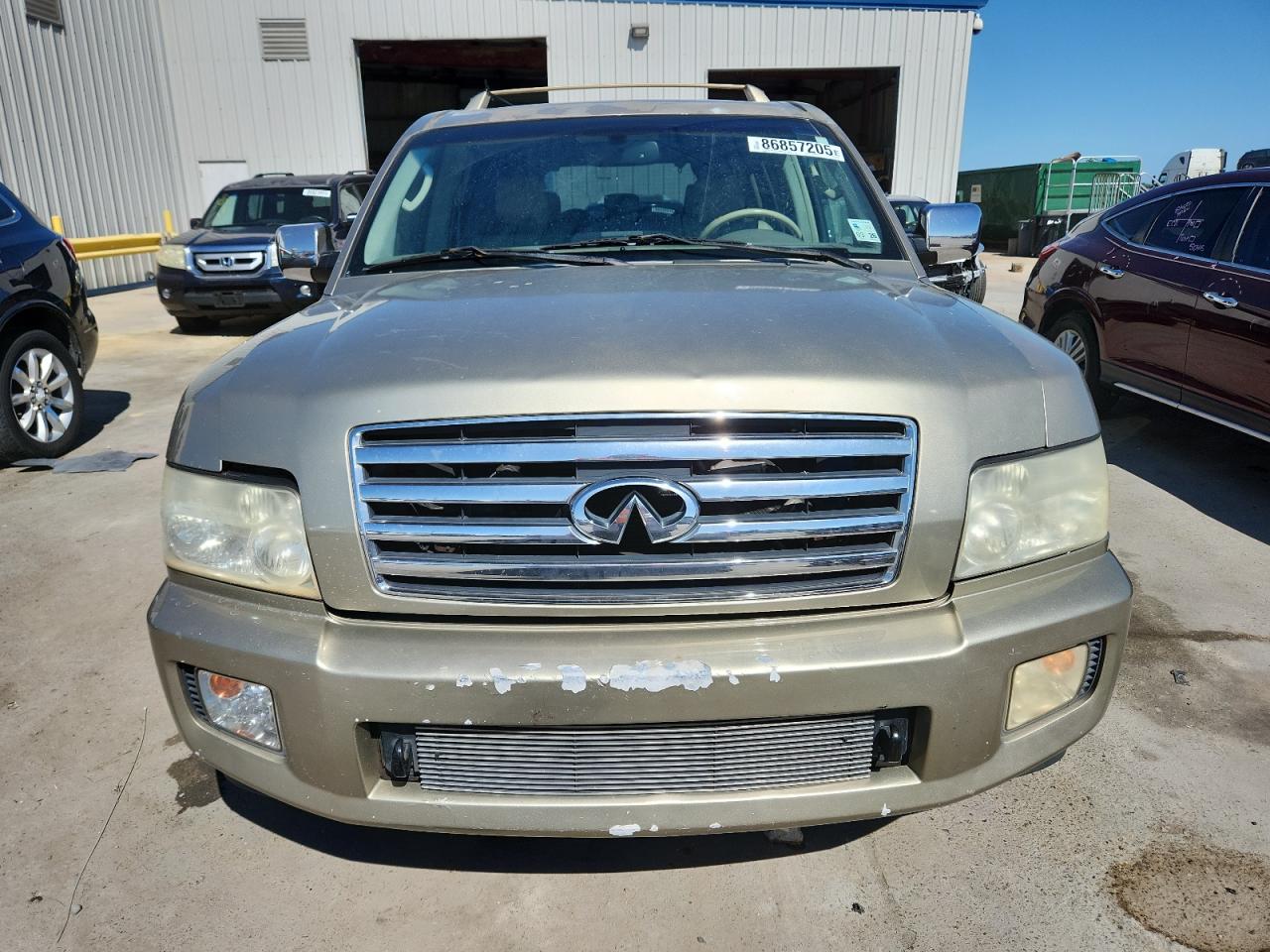 2006 Infiniti Qx56 Cream vin: 5N3AA08A06N801895