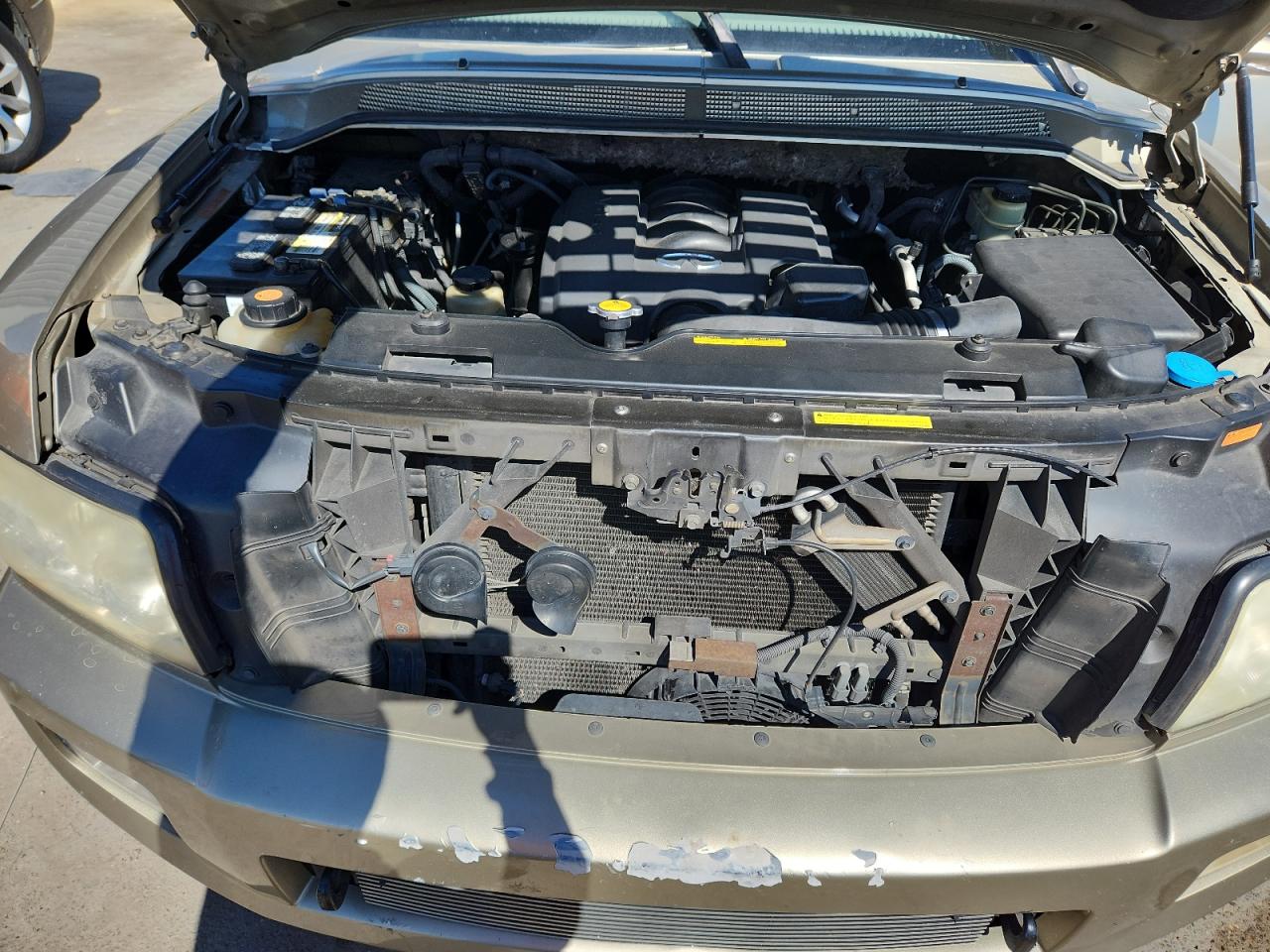 2006 Infiniti Qx56 Cream vin: 5N3AA08A06N801895