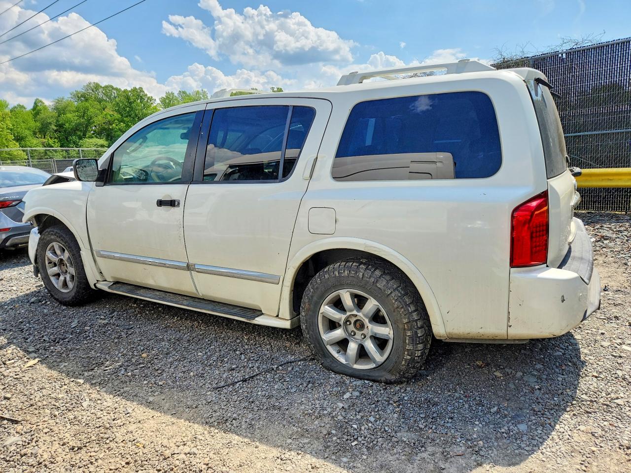2005 Infiniti Qx56 Base Белый vin: 5N3AA08A15N804884