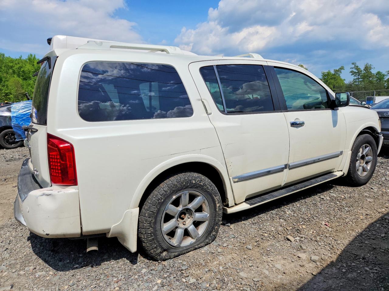 2005 Infiniti Qx56 Base Белый vin: 5N3AA08A15N804884