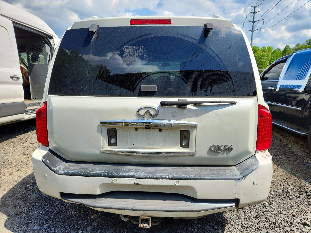 2005 Infiniti Qx56 Base Белый vin: 5N3AA08A15N804884