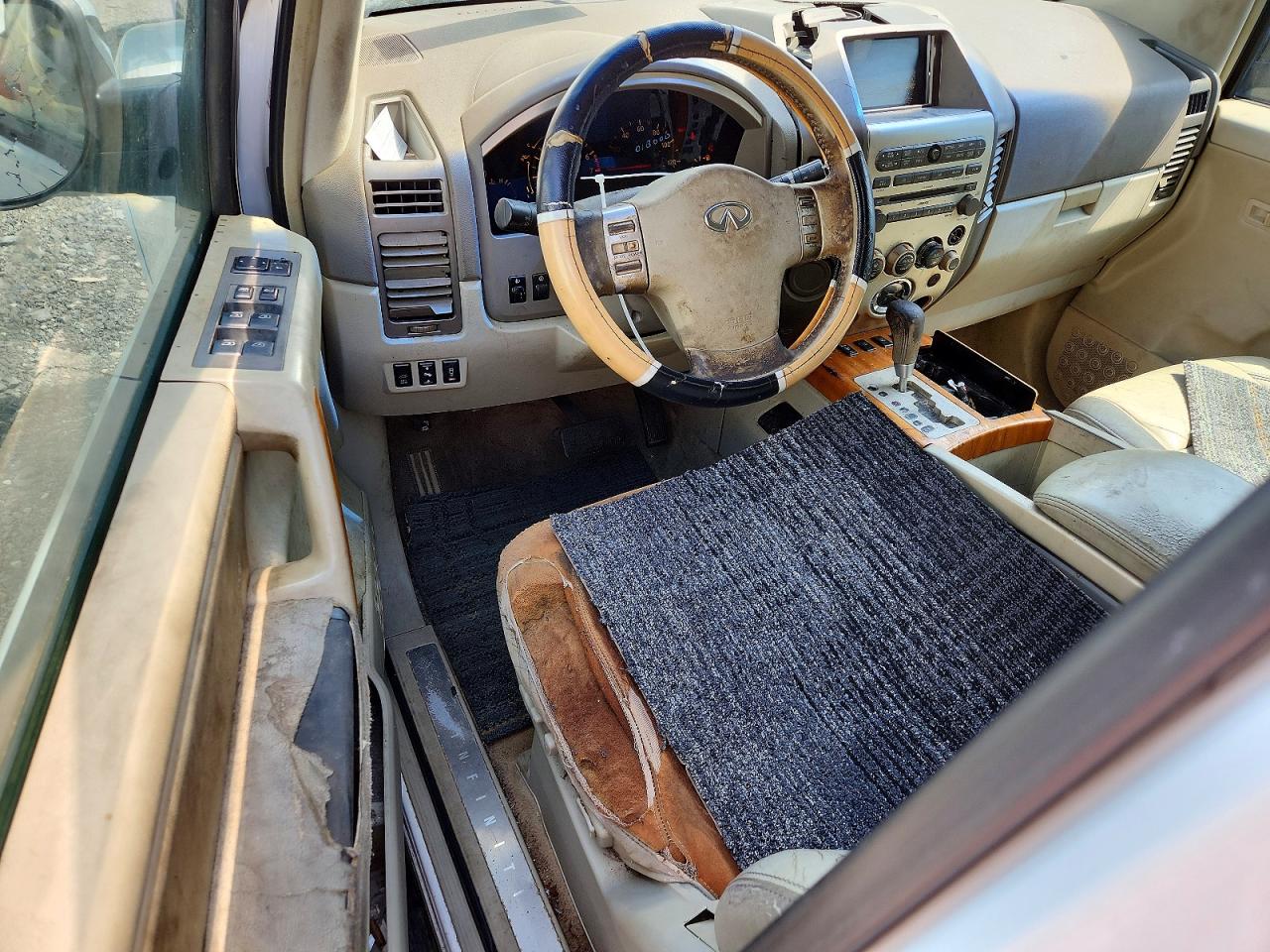 2005 Infiniti Qx56 Base Белый vin: 5N3AA08A15N804884