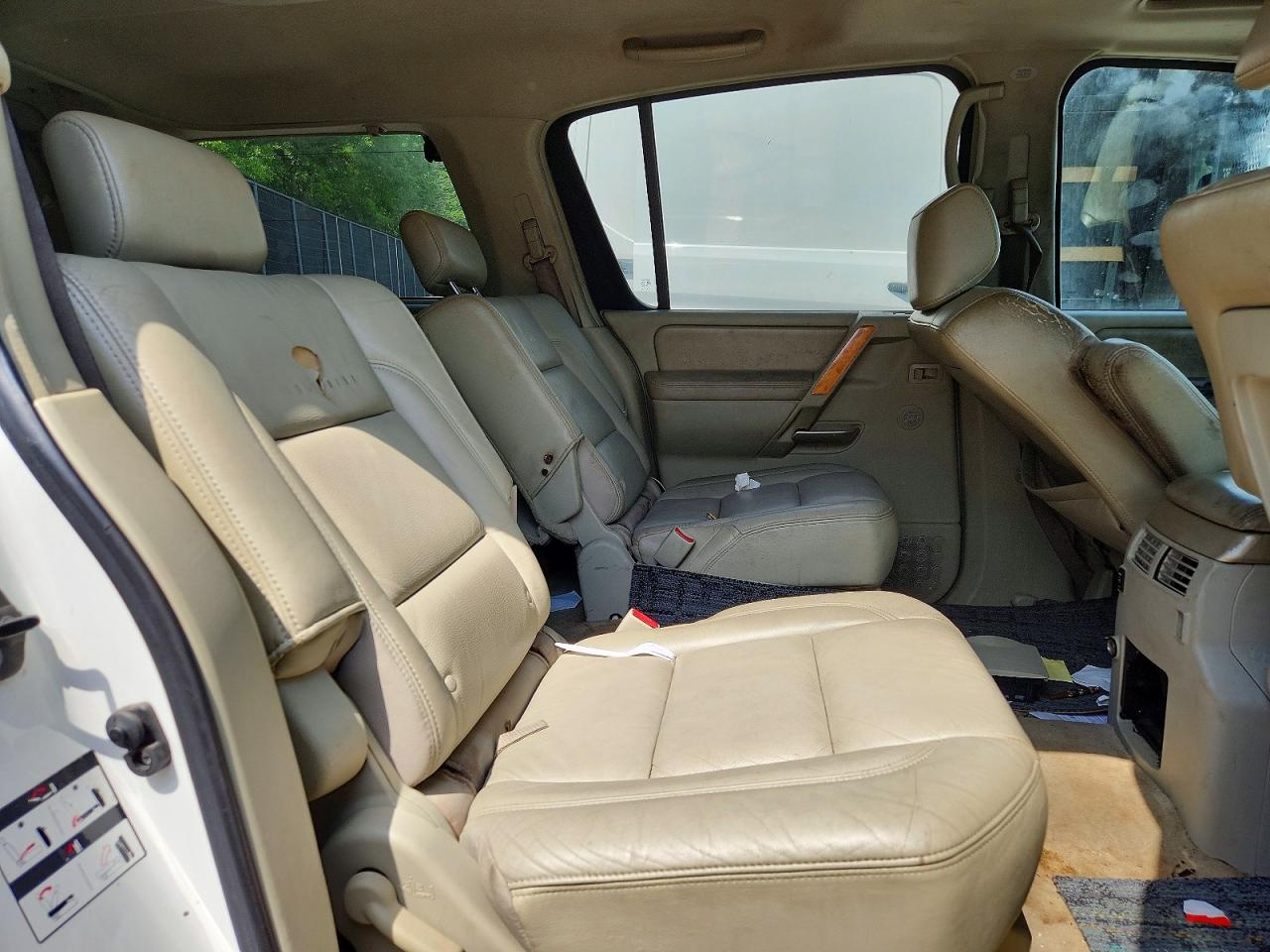 2005 Infiniti Qx56 Base Белый vin: 5N3AA08A15N804884