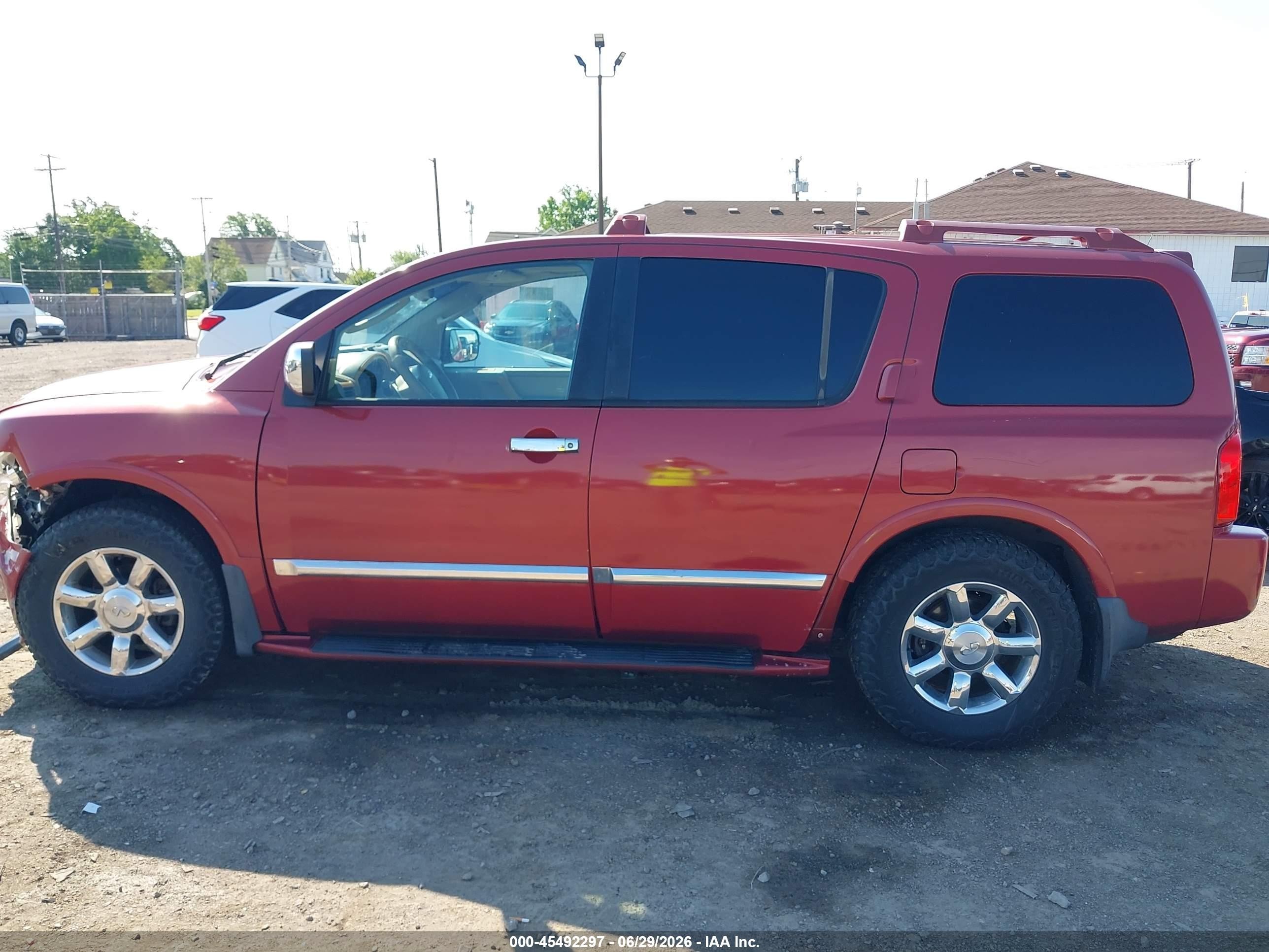 2004 Infiniti Qx56   Burgundy vin: 5N3AA08A24N805024