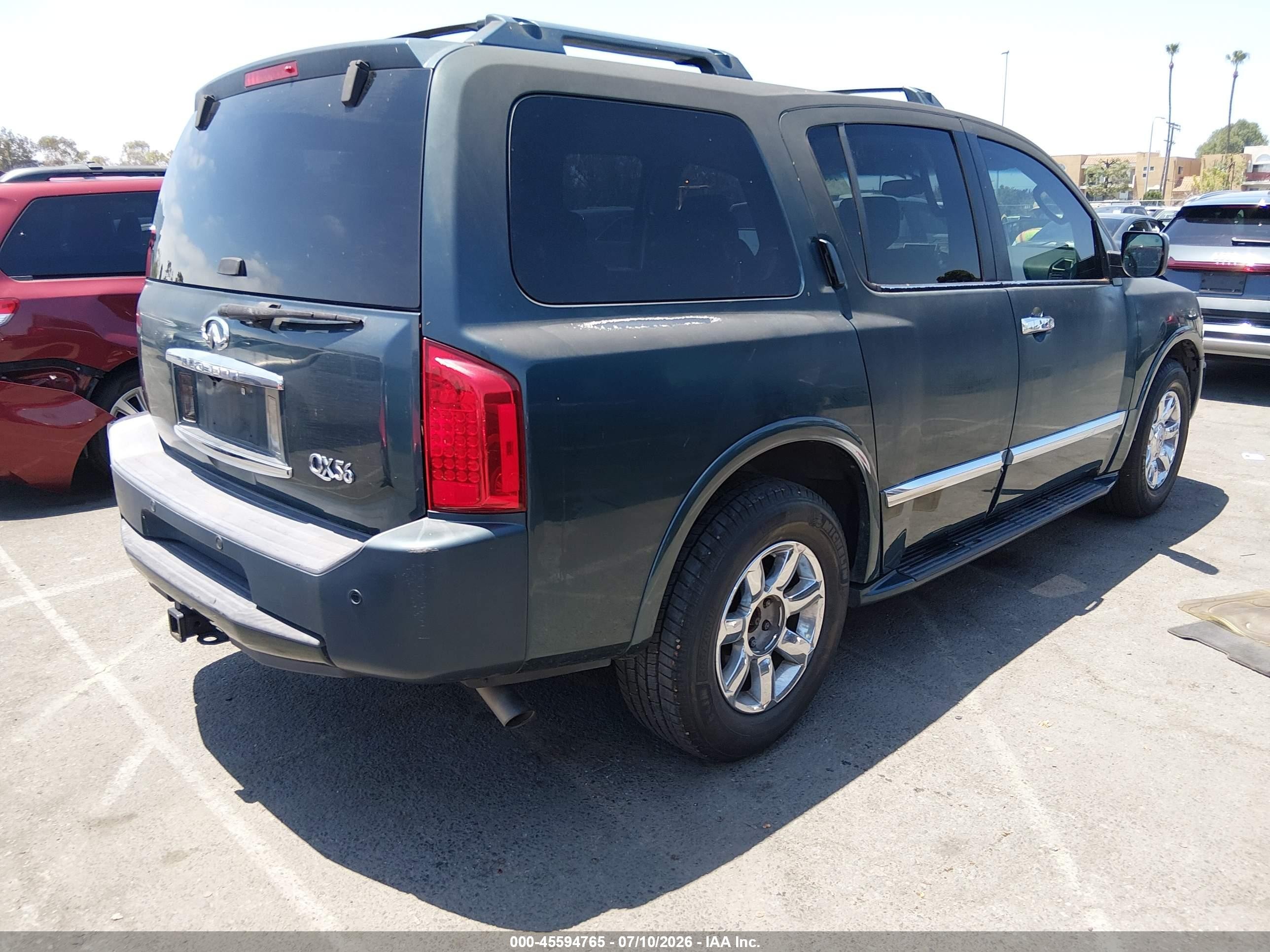 2005 Infiniti Qx56   Blue vin: 5N3AA08A25N808426