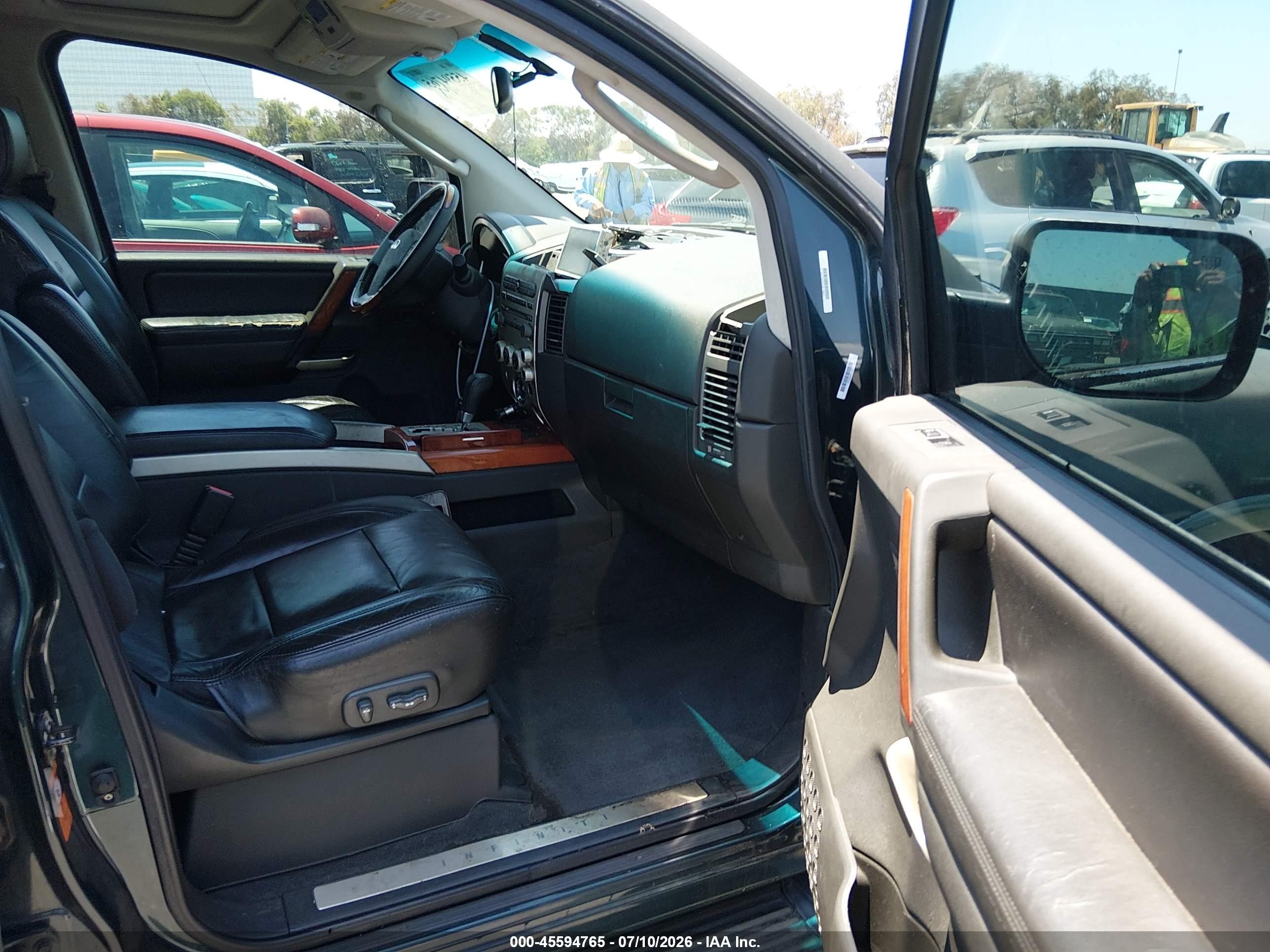 2005 Infiniti Qx56   Blue vin: 5N3AA08A25N808426