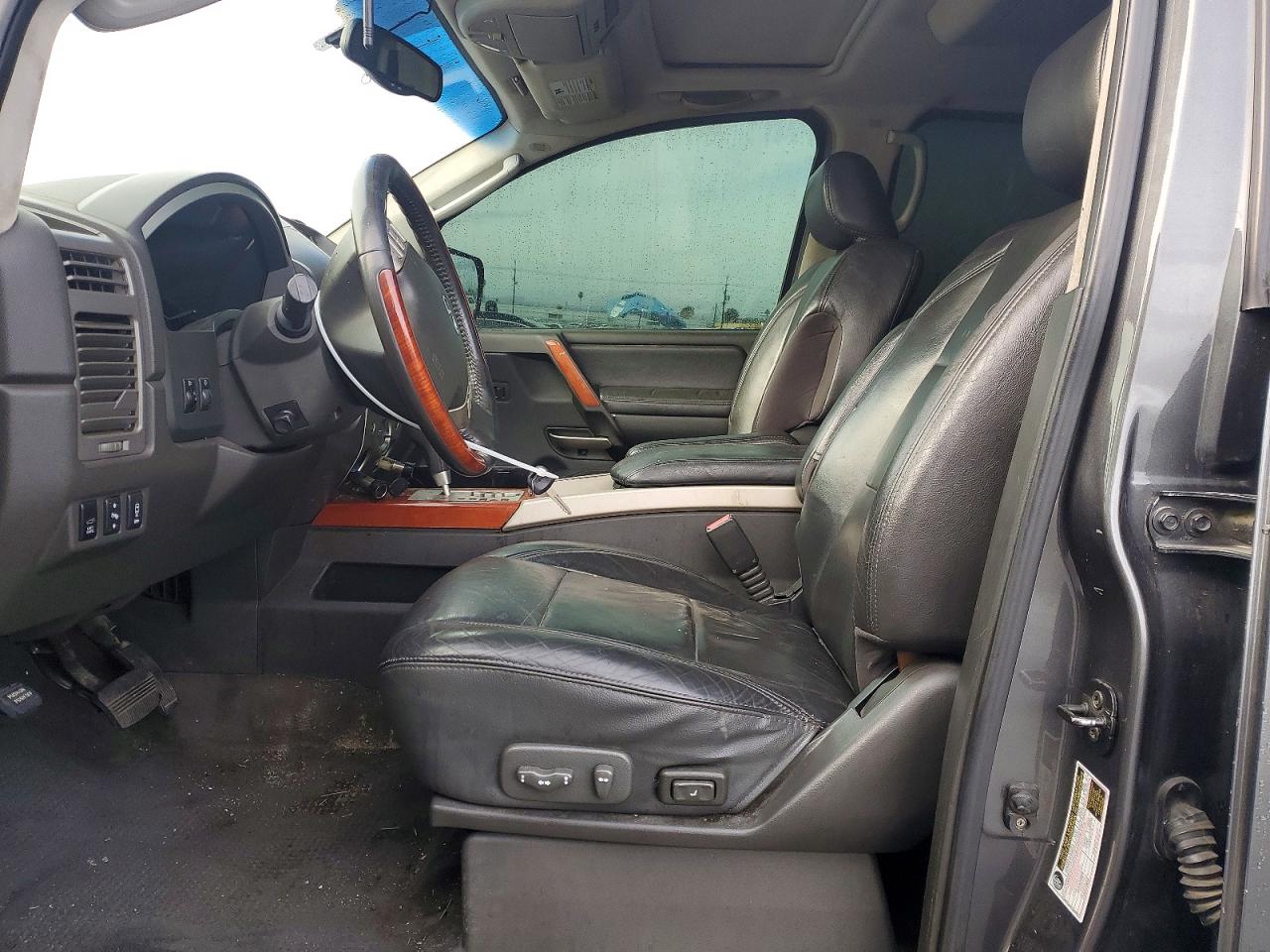 2005 Infiniti Qx56 Gray vin: 5N3AA08A35N809732