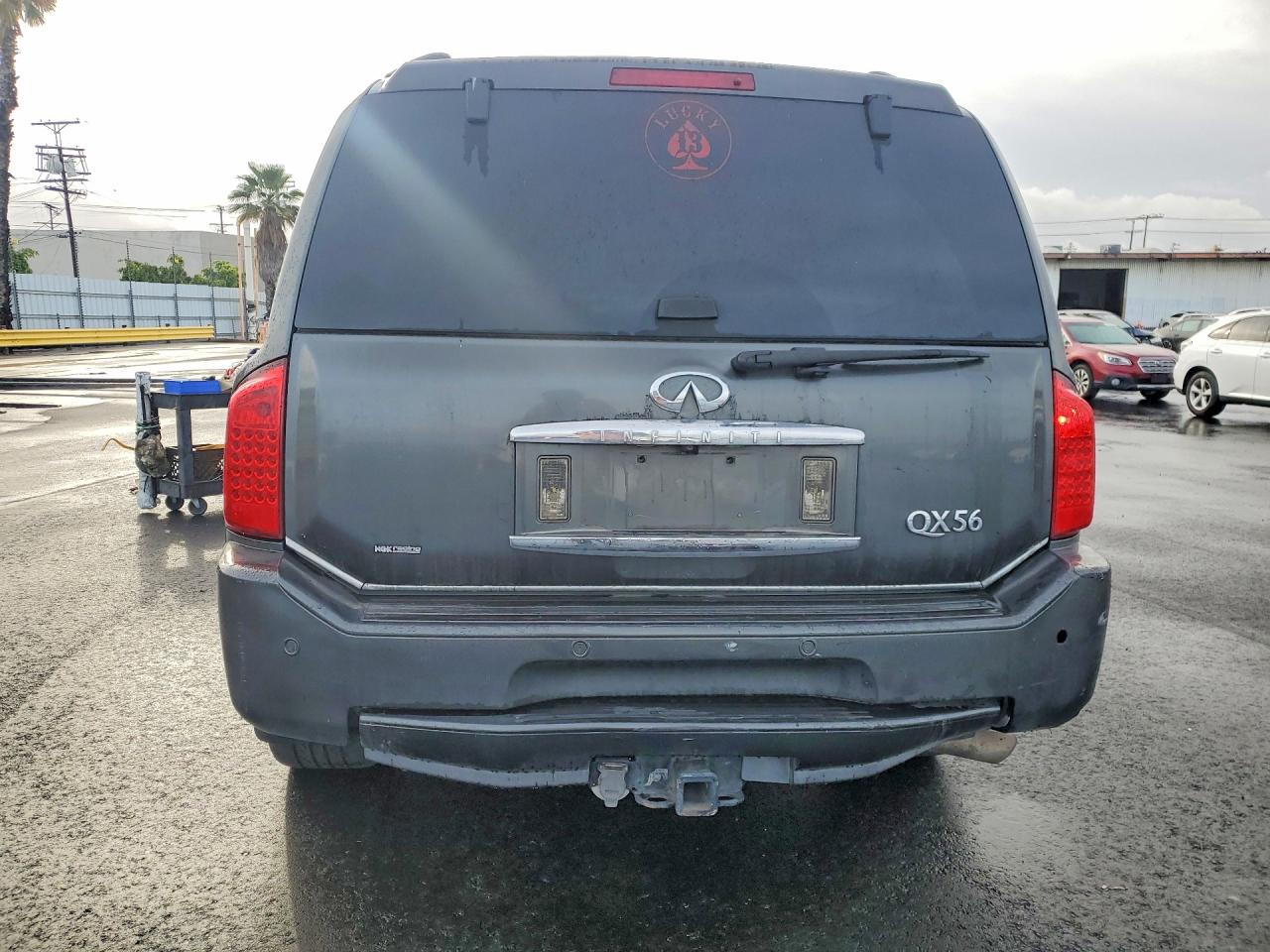 2005 Infiniti Qx56 Gray vin: 5N3AA08A35N809732