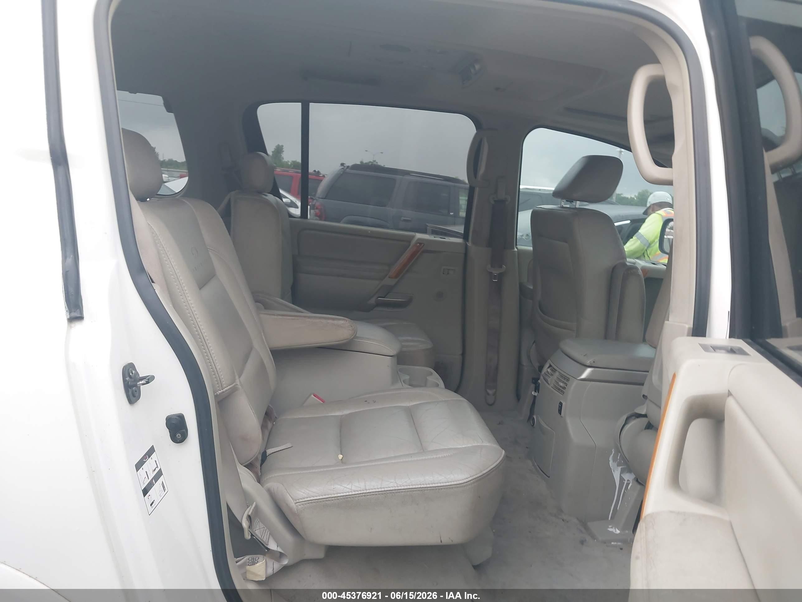 2006 Infiniti Qx56   White vin: 5N3AA08A36N806928