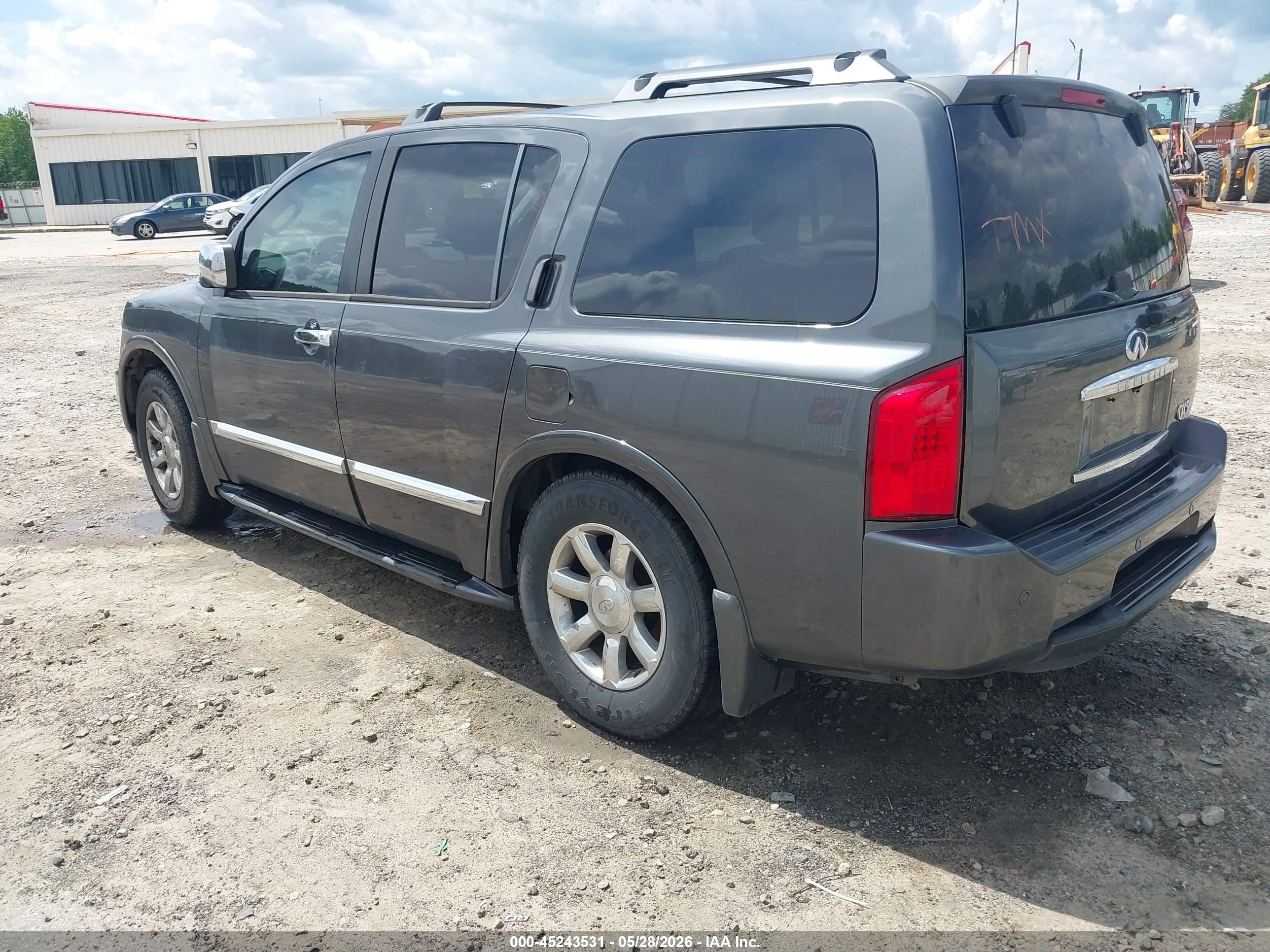 2006 Infiniti Qx56   Gray vin: 5N3AA08A36N808095