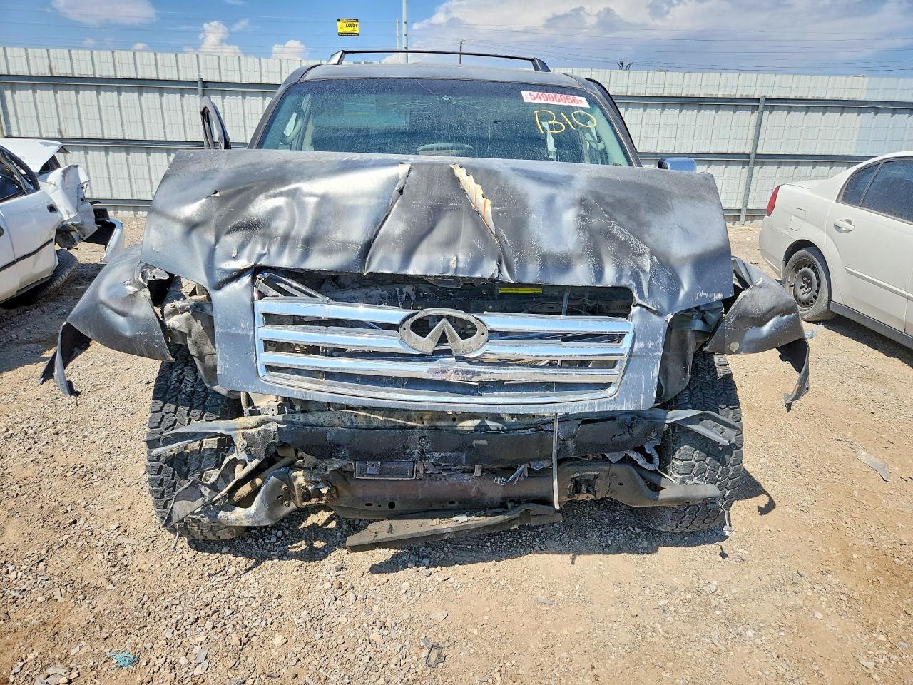 2006 Infiniti Qx56 Base Gray vin: 5N3AA08A36N812762