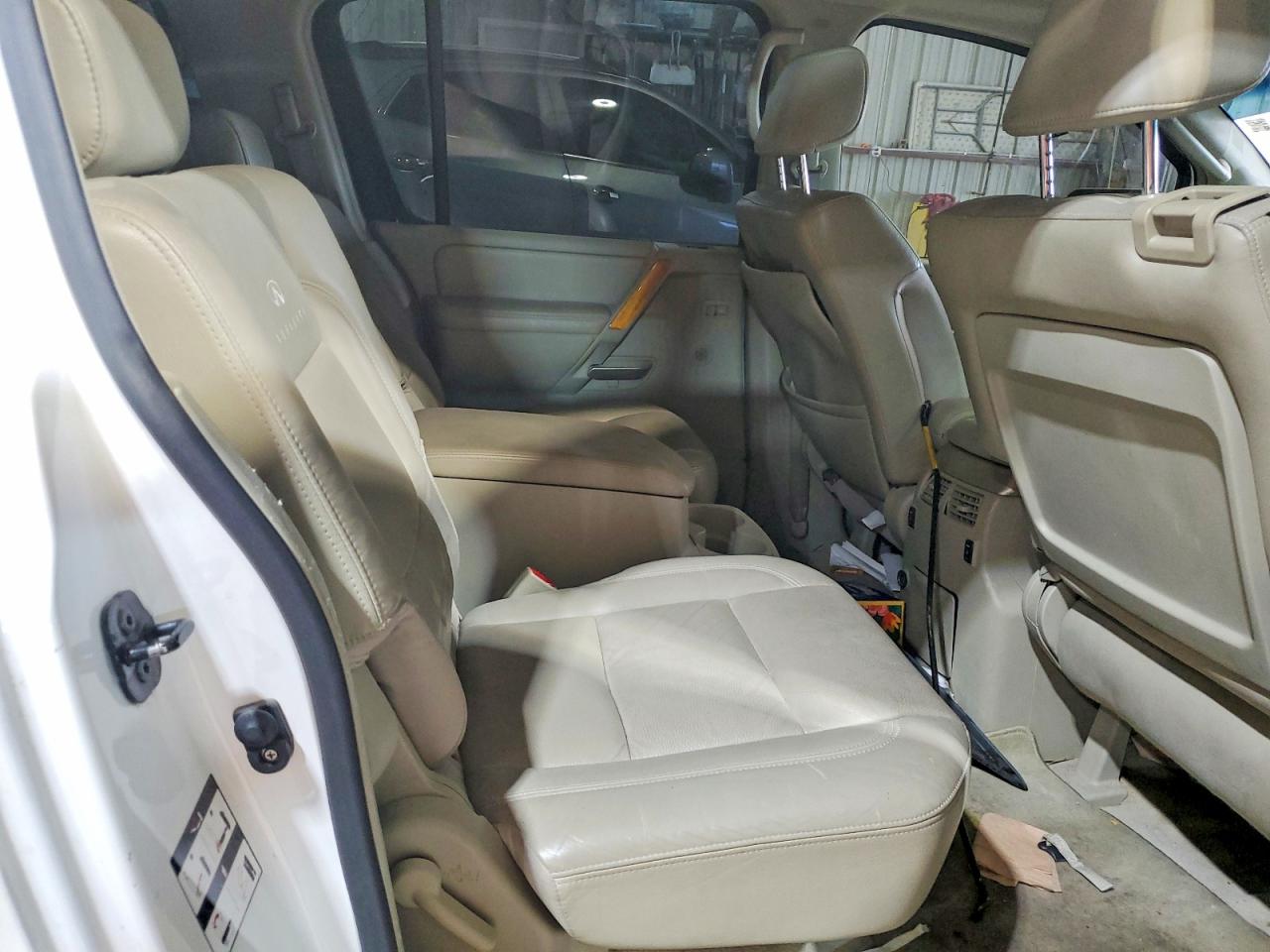 2006 Infiniti Qx56 Base White vin: 5N3AA08A46N809661