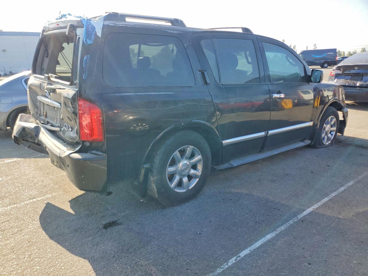 2007 Infiniti Qx56 Base Черный vin: 5N3AA08A47N802971