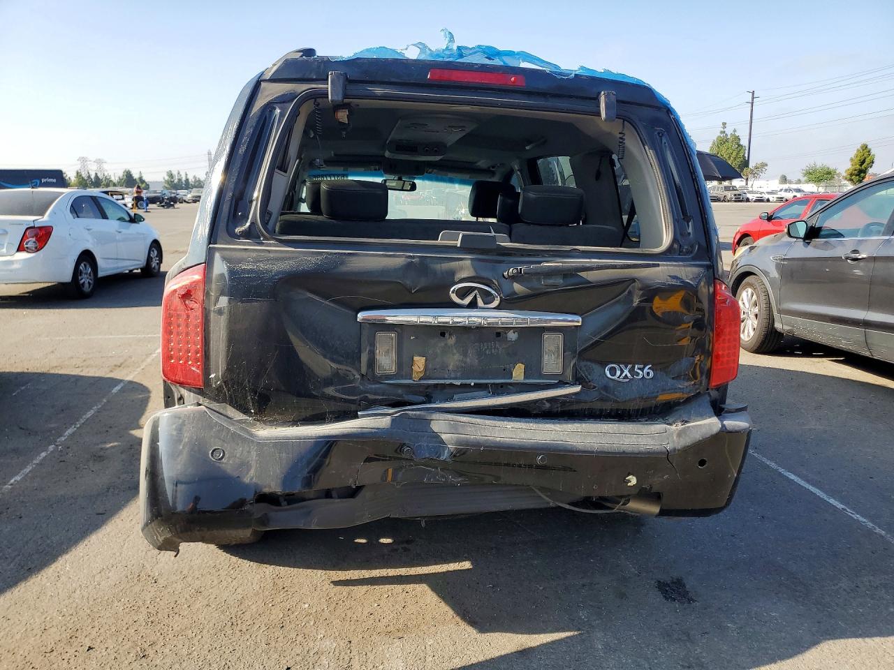 2007 Infiniti Qx56 Base Черный vin: 5N3AA08A47N802971