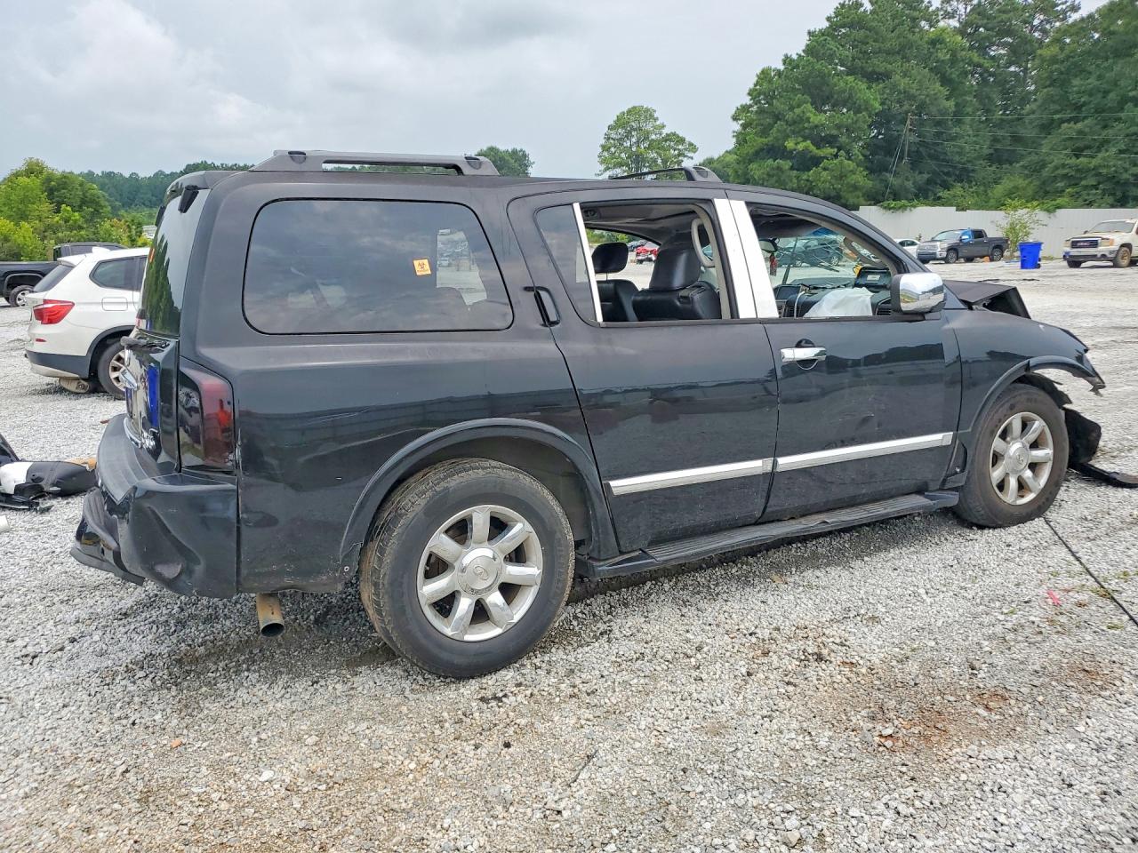 2005 Infiniti Qx56 Base Black vin: 5N3AA08A55N811725