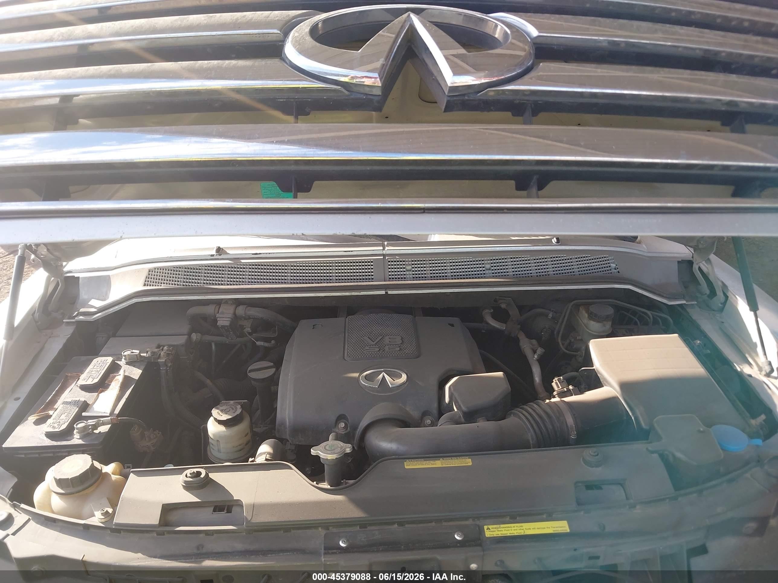 2007 Infiniti Qx56   Gray vin: 5N3AA08A67N800462