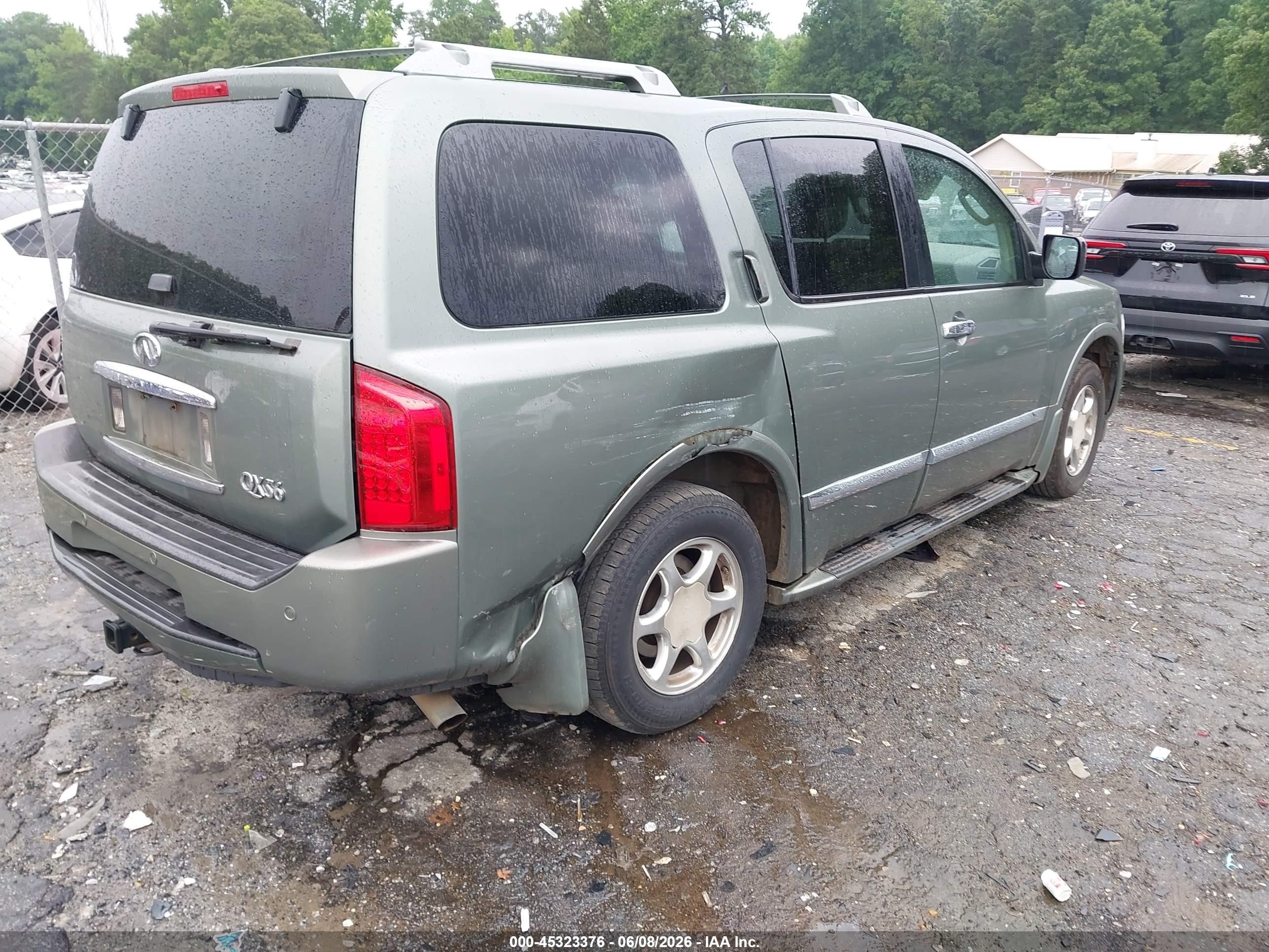 2005 Infiniti Qx56   Green vin: 5N3AA08A85N810679