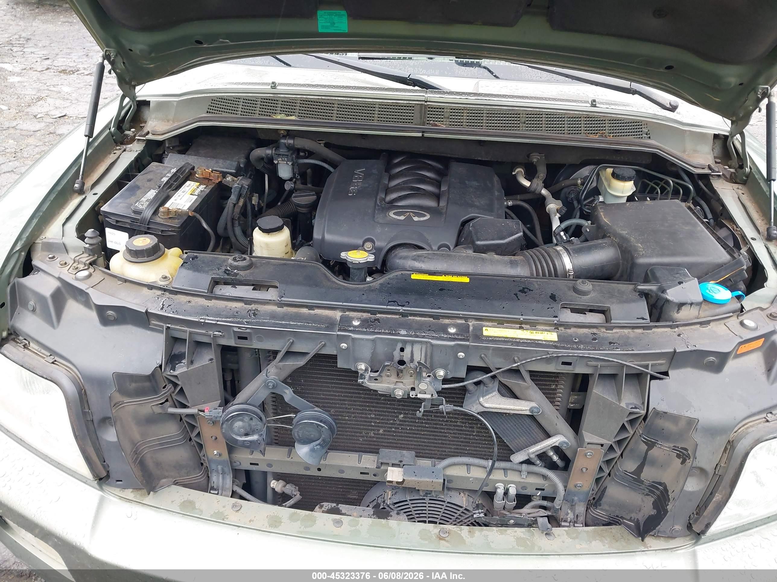 2005 Infiniti Qx56   Green vin: 5N3AA08A85N810679