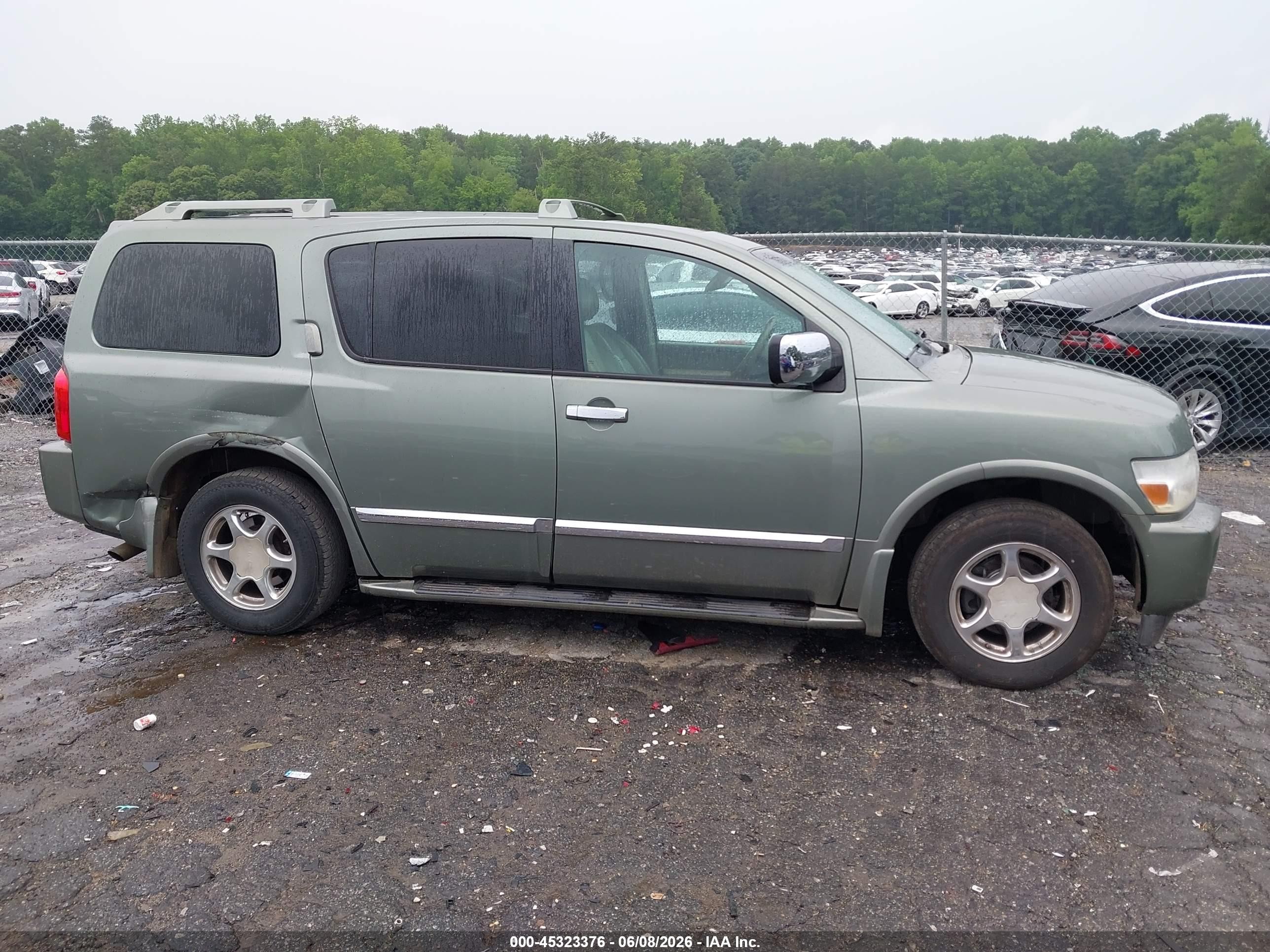 2005 Infiniti Qx56   Green vin: 5N3AA08A85N810679