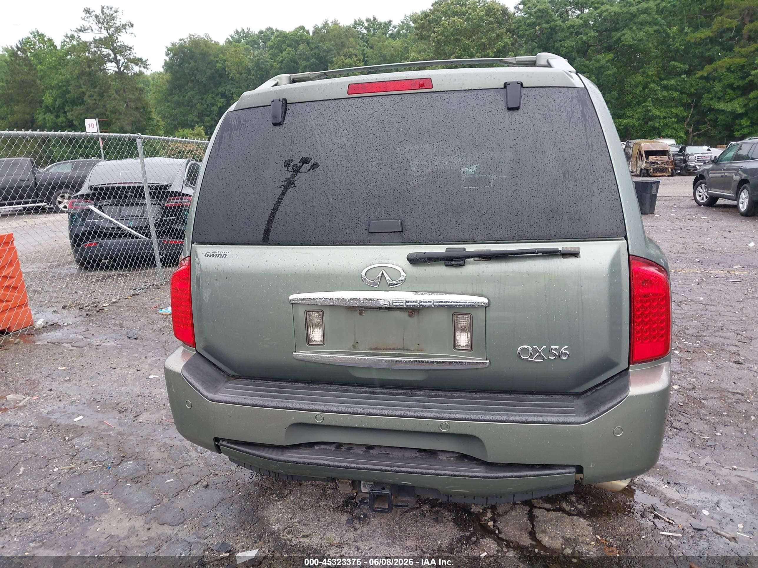 2005 Infiniti Qx56   Green vin: 5N3AA08A85N810679
