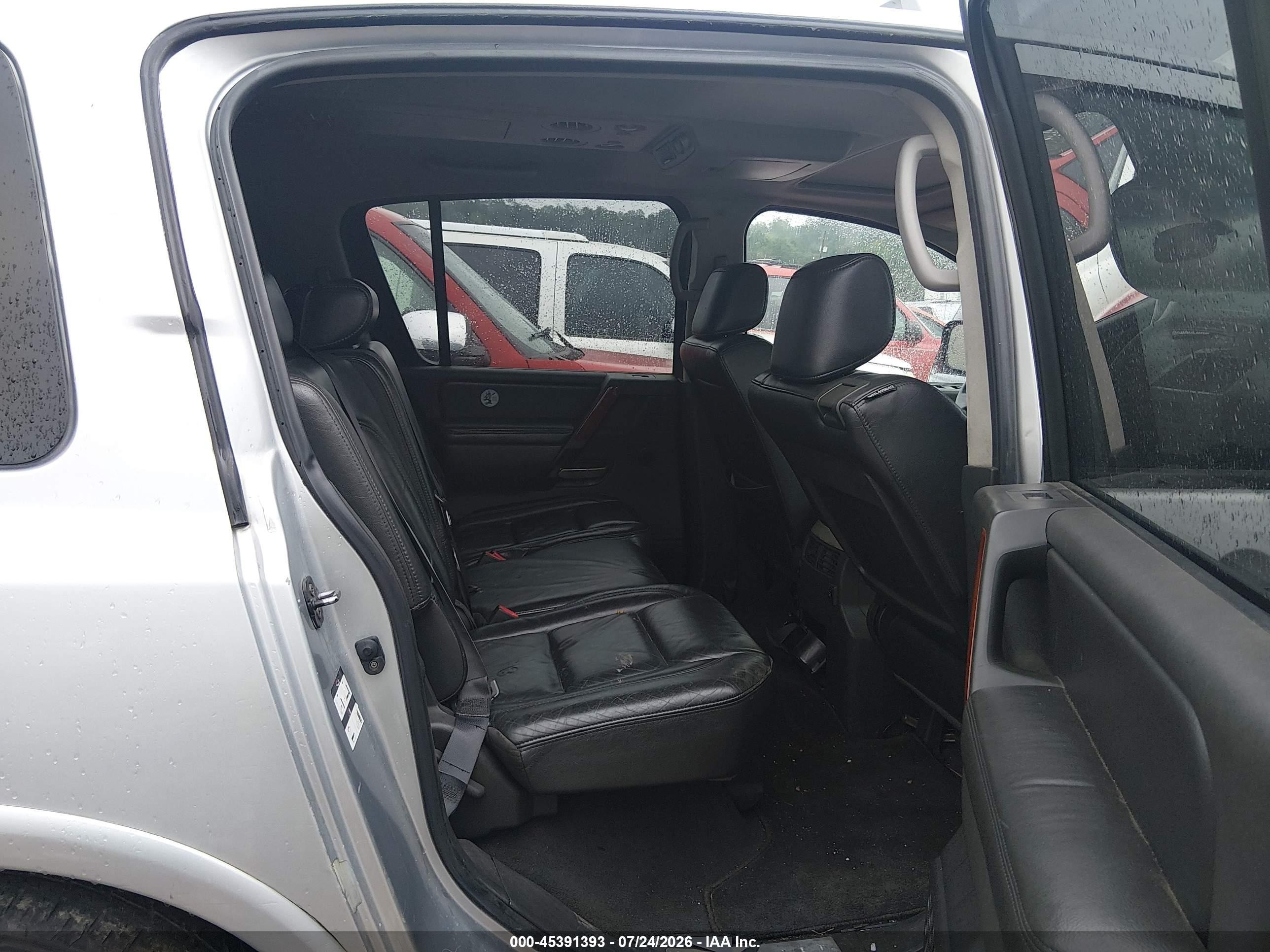 2007 Infiniti Qx56   Silver vin: 5N3AA08AX7N806555