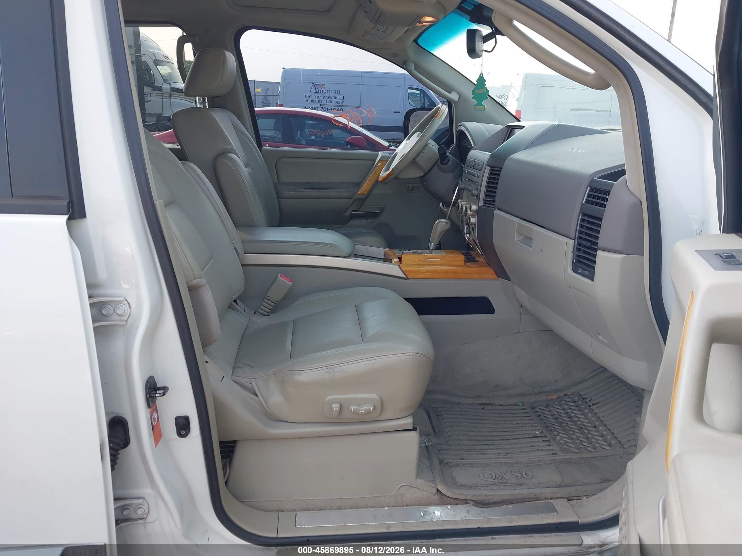 2006 Infiniti Qx56   White vin: 5N3AA08C06N810744