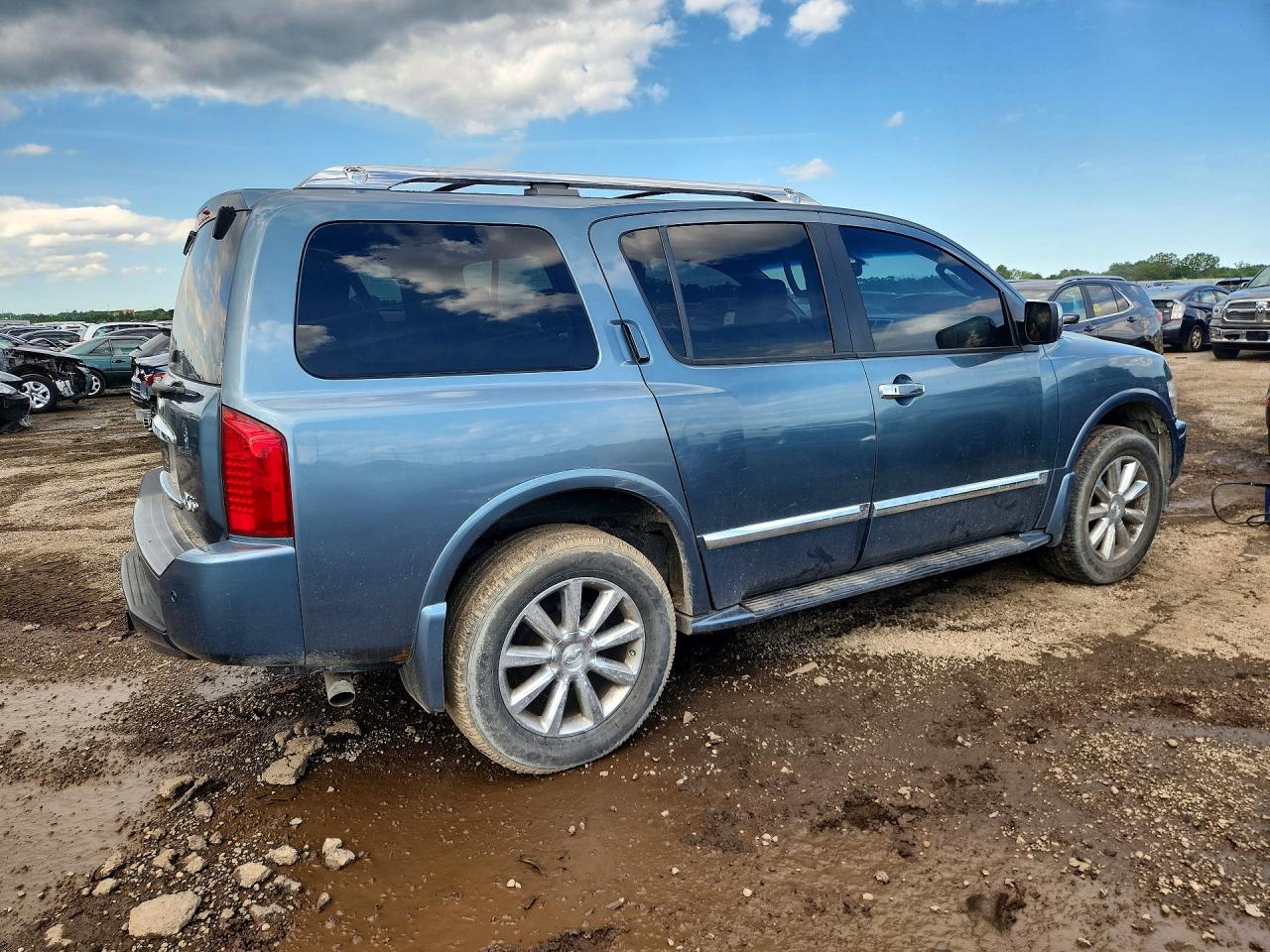 2008 Infiniti Qx56 Base Синий vin: 5N3AA08C08N907199