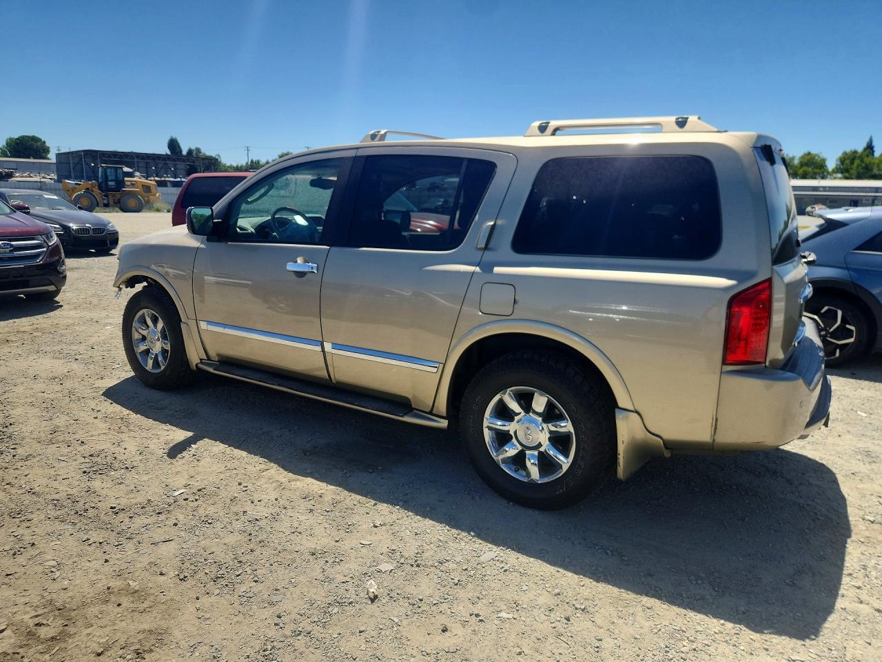 2004 Infiniti Qx56 Base Tan vin: 5N3AA08C14N812290